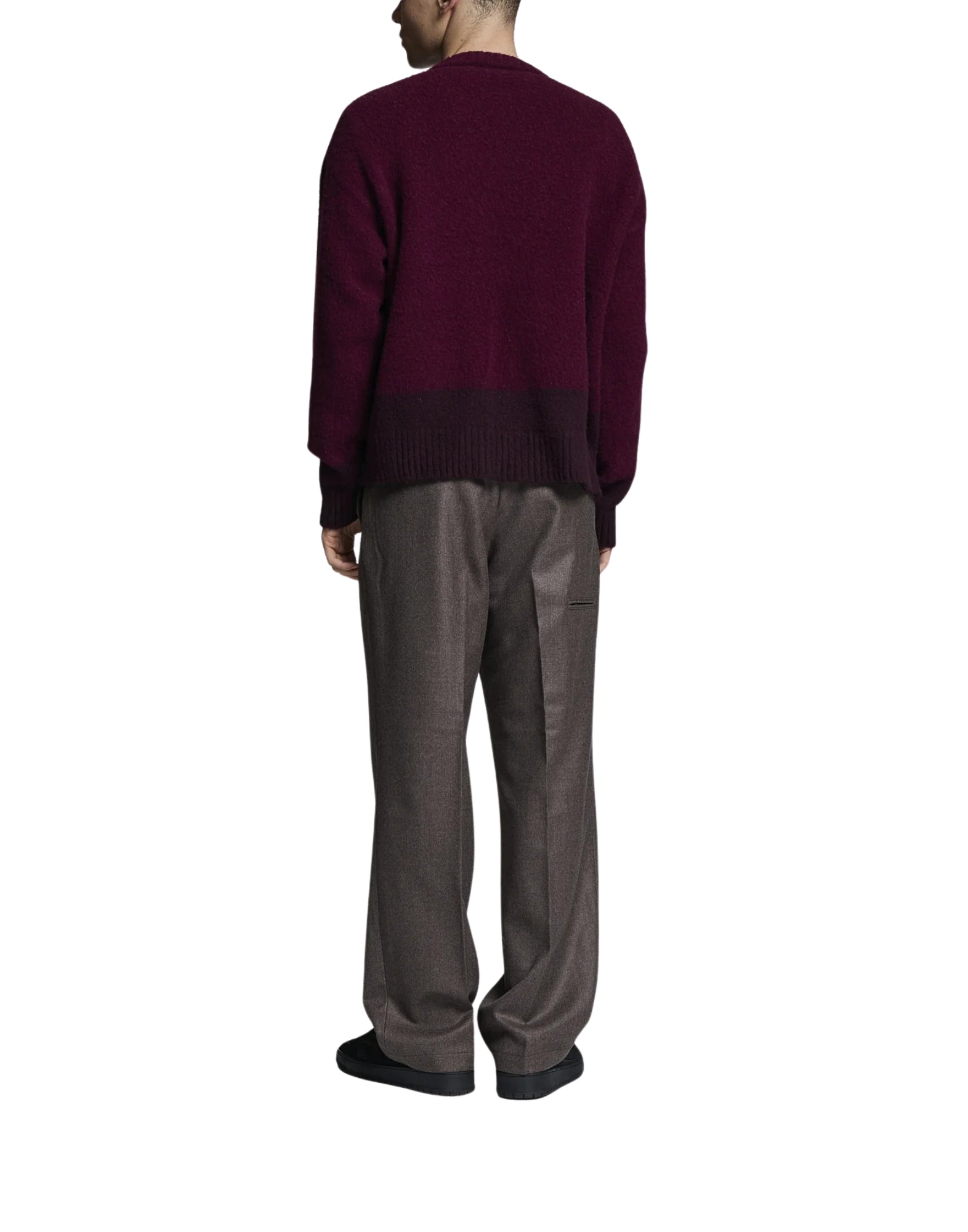 ASIA AMARANTO CREWNECK - Maglieria - PAURA