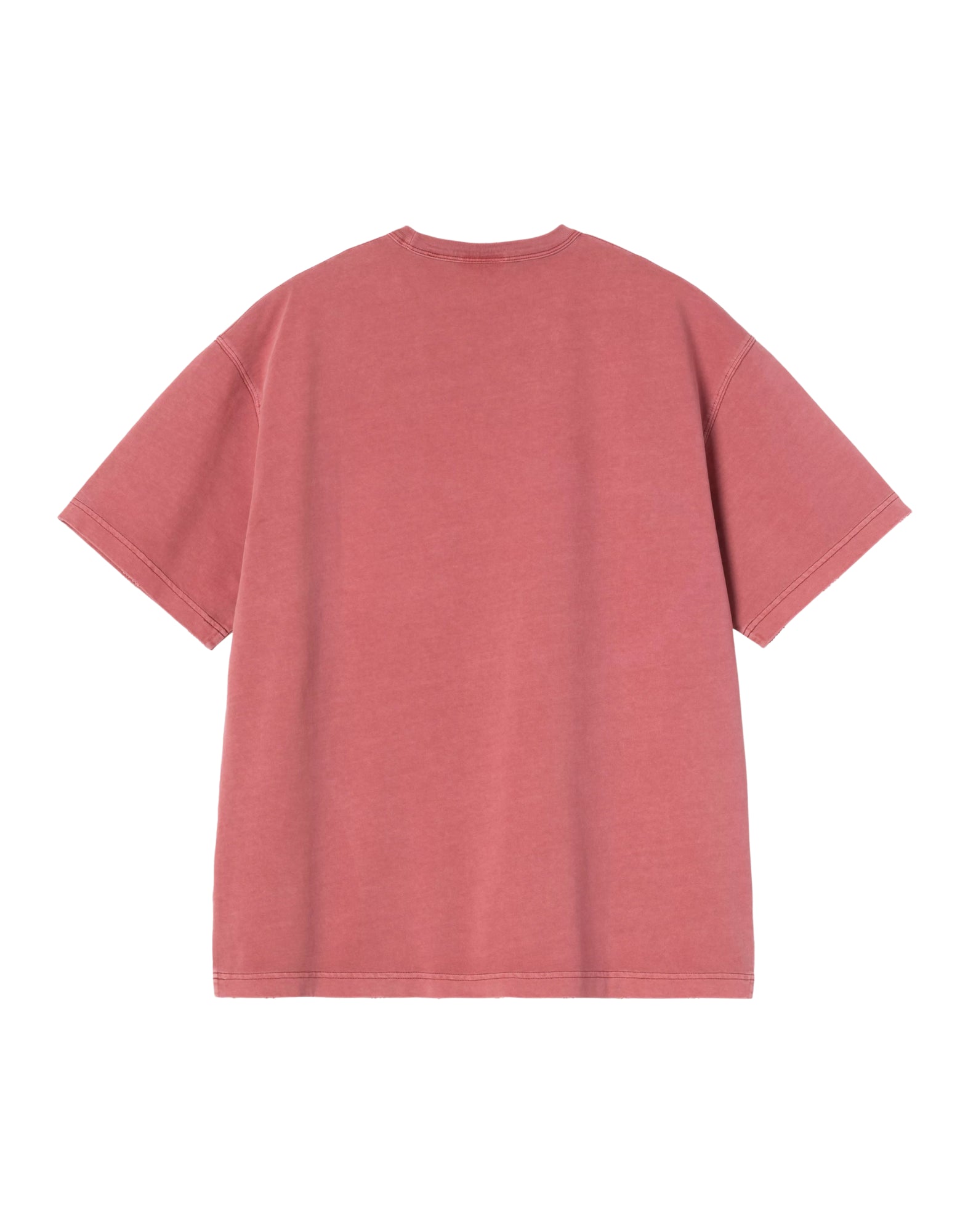 I035957 33G.B7 RED MARSALA T-SHIRT GRIND WASH - Maglieria - CARHARTT WIP