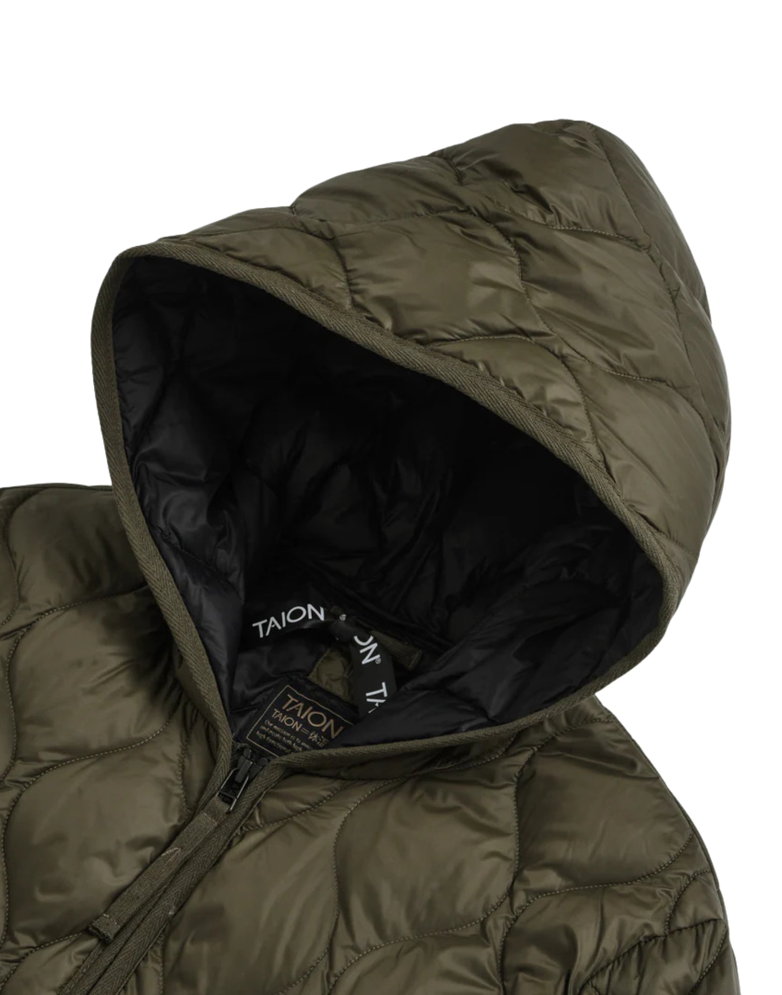 106ALSZML-1 D. OLIVE DOWN JACKET - Giacche - TAION