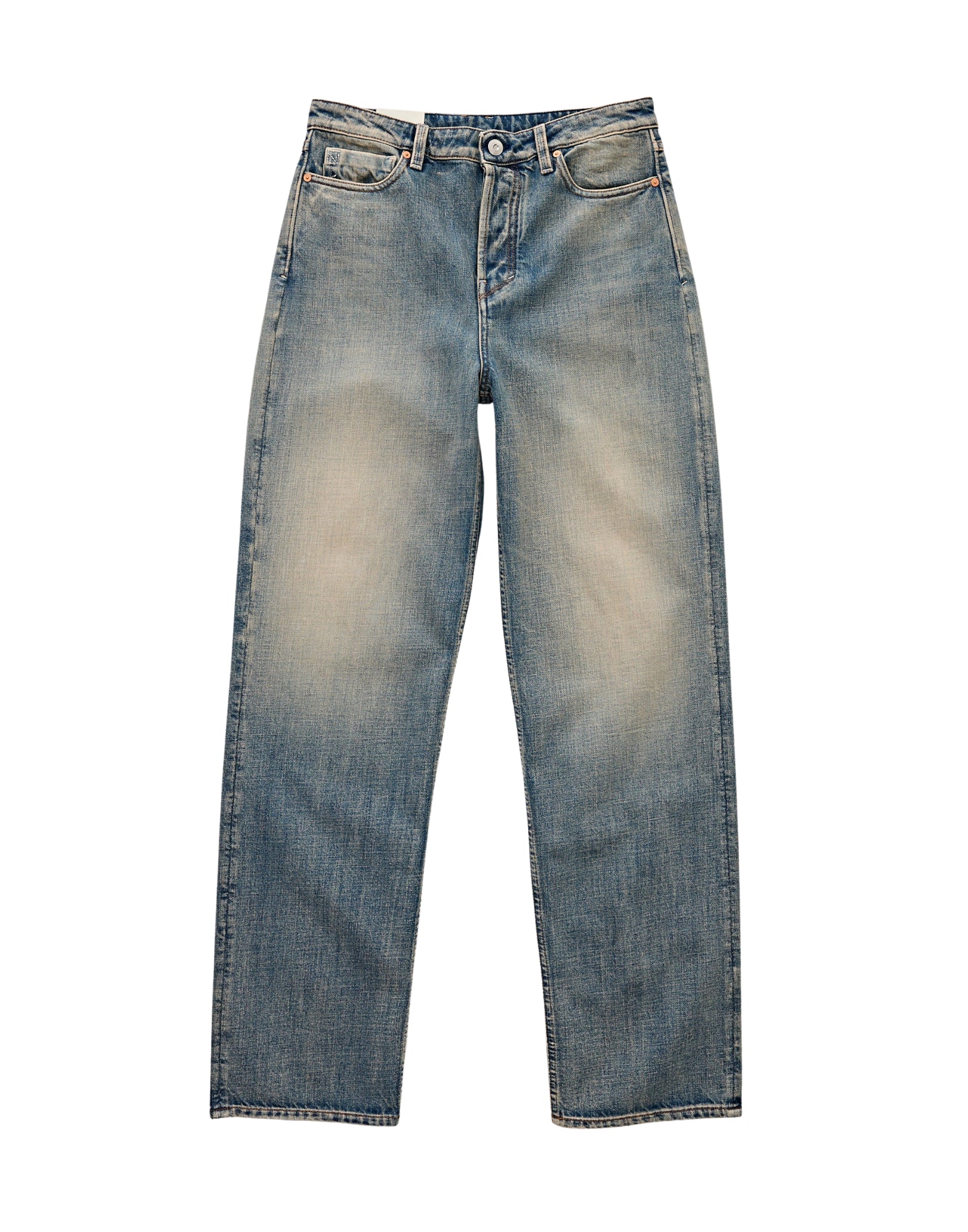 임기. Billy Jeans Parker 루즈 레귤러 핏, 미드 웨이스트, 테이퍼드 레그 BILLY JEANS