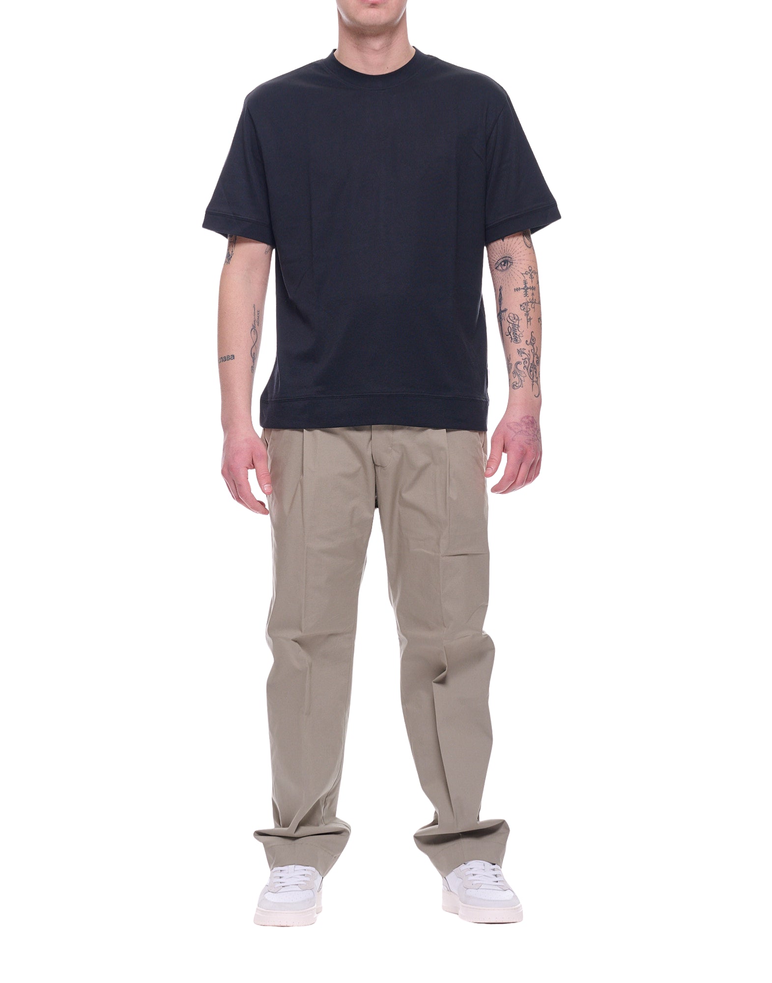 Nine in the Morning Fold 2 Men’s Chino Pants Sage FL180 G20 SALVIA