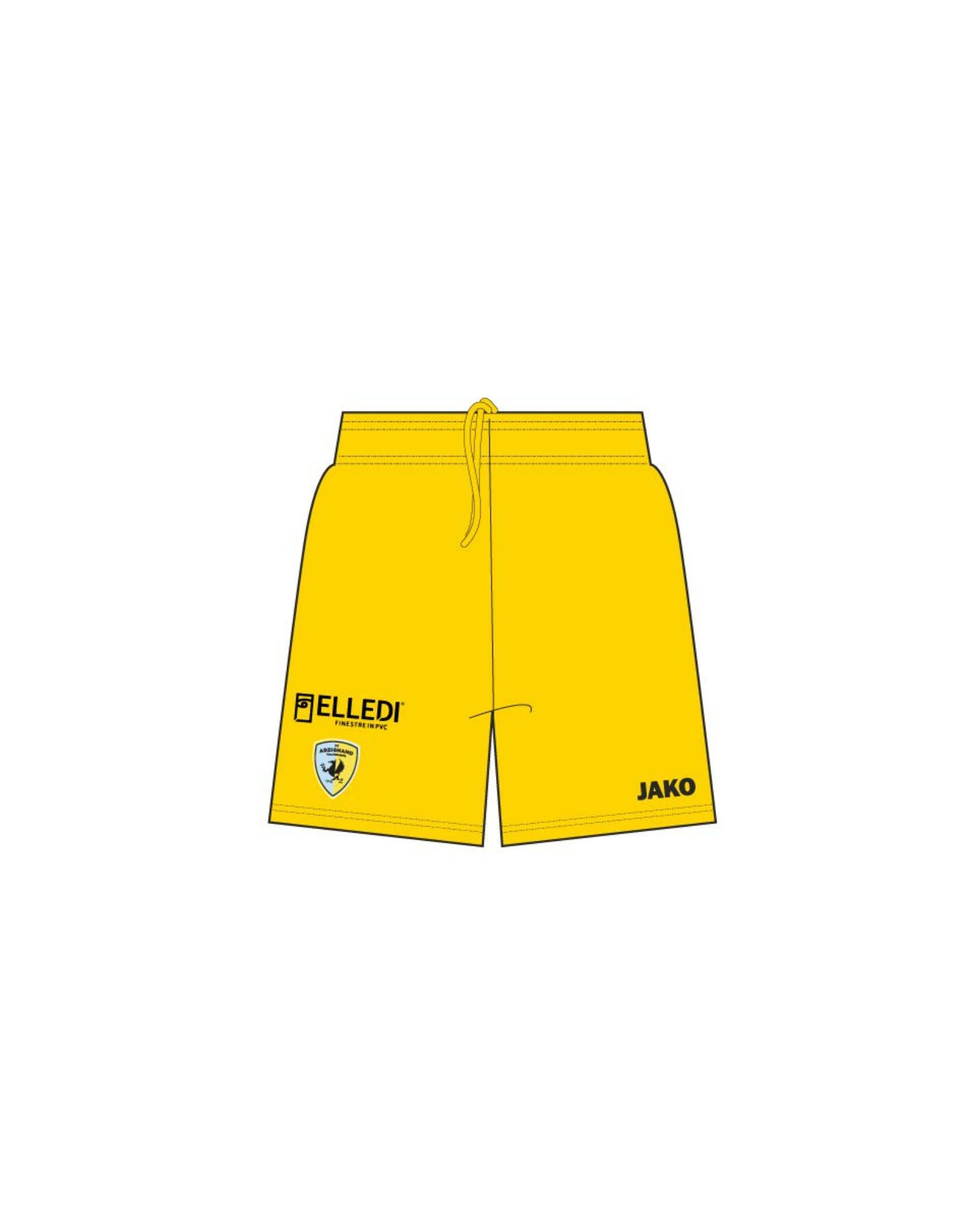 Pantaloncino Giallo Nero FC Arzignano