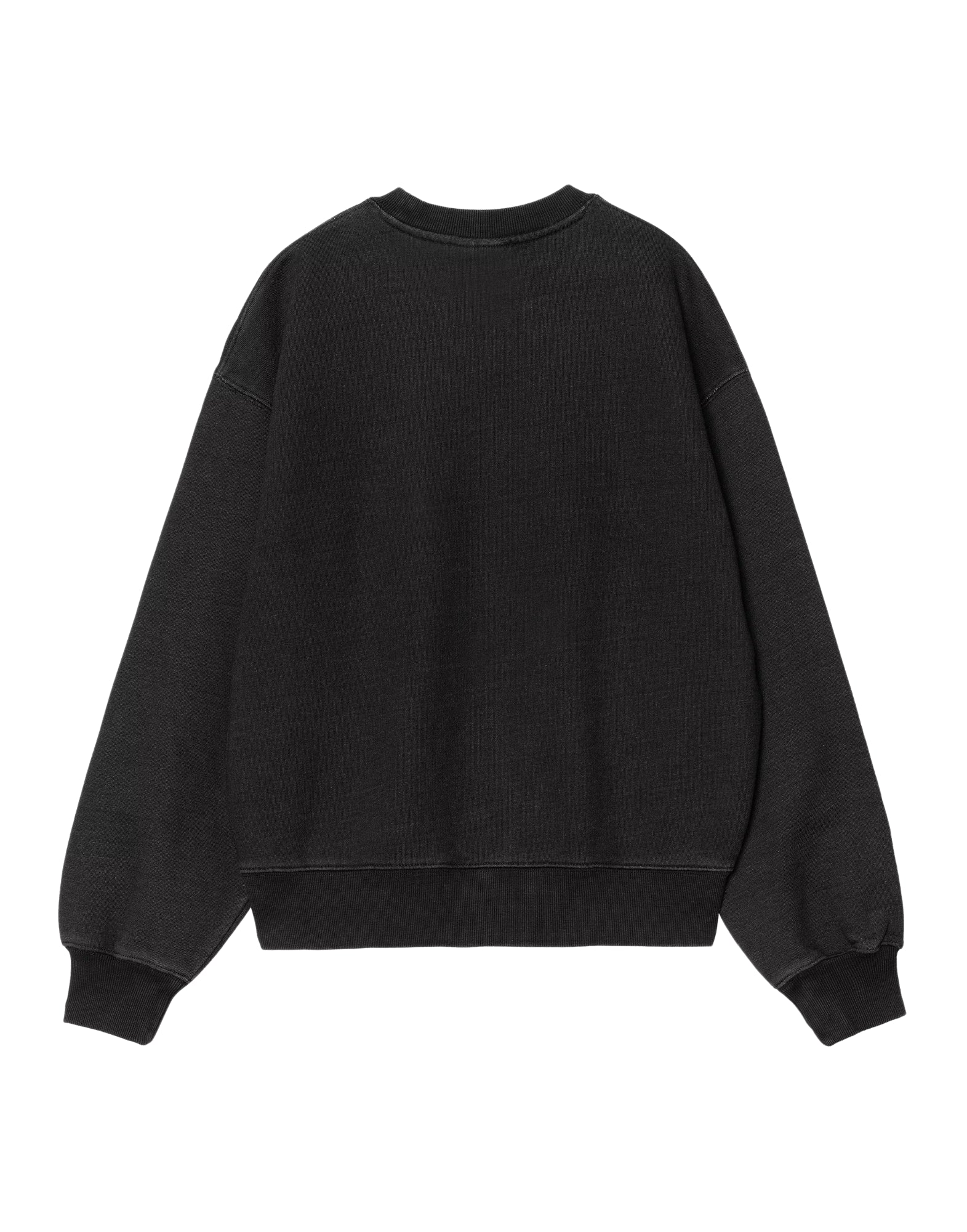 Sweatshirt woman I034677 89GD INGO BLACK GARMENT DYED CARHARTT WIP