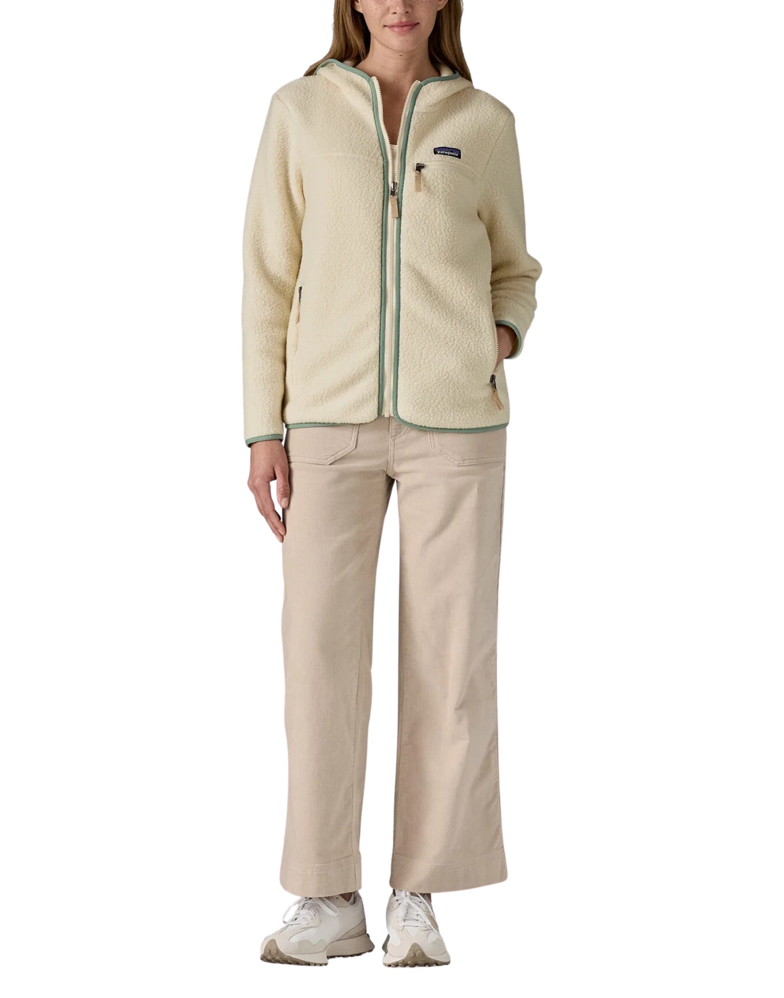 22806 NTLE NATURAL RETRO PILE HOODY - Giacche - Patagonia