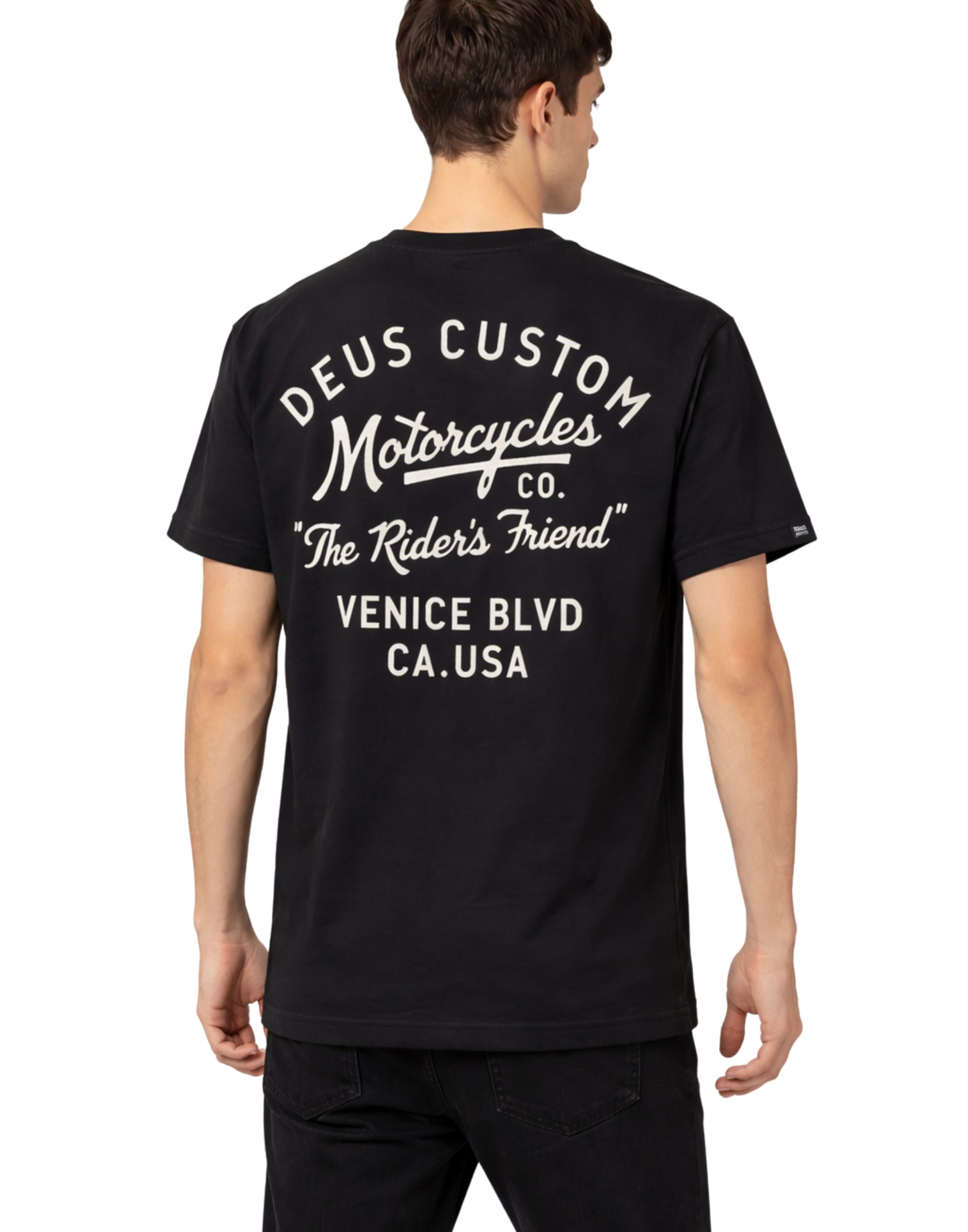 Deus Ex Machina Camber Cotton T-Shirt Black Men’s D261MTS320099090