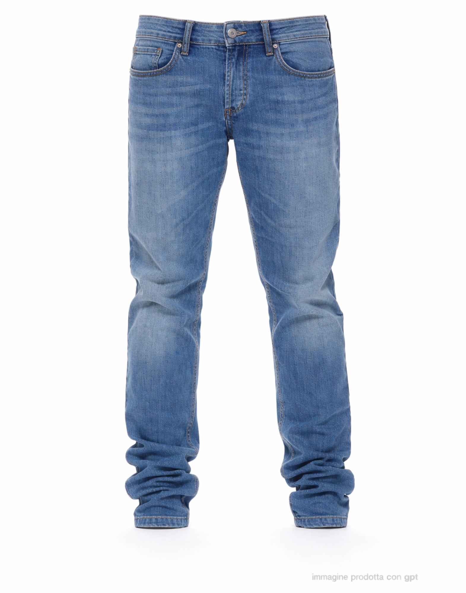 Entre Amis Men’s Blue Denim Jeans Slim Fit L204
