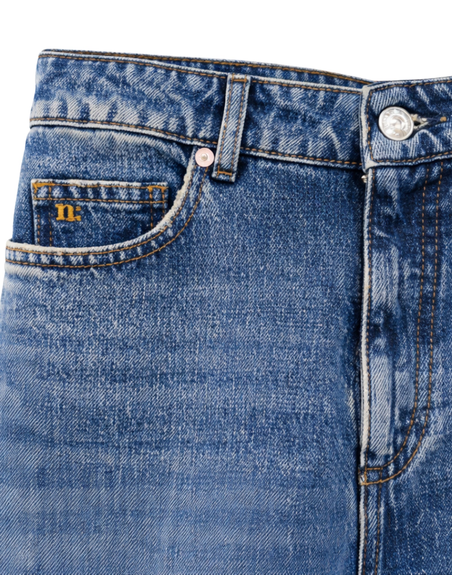 Nine in the Morning Franca Trumpet Trumpet Jeans in Blue Denim for Women FRA01 FRANCA PANT