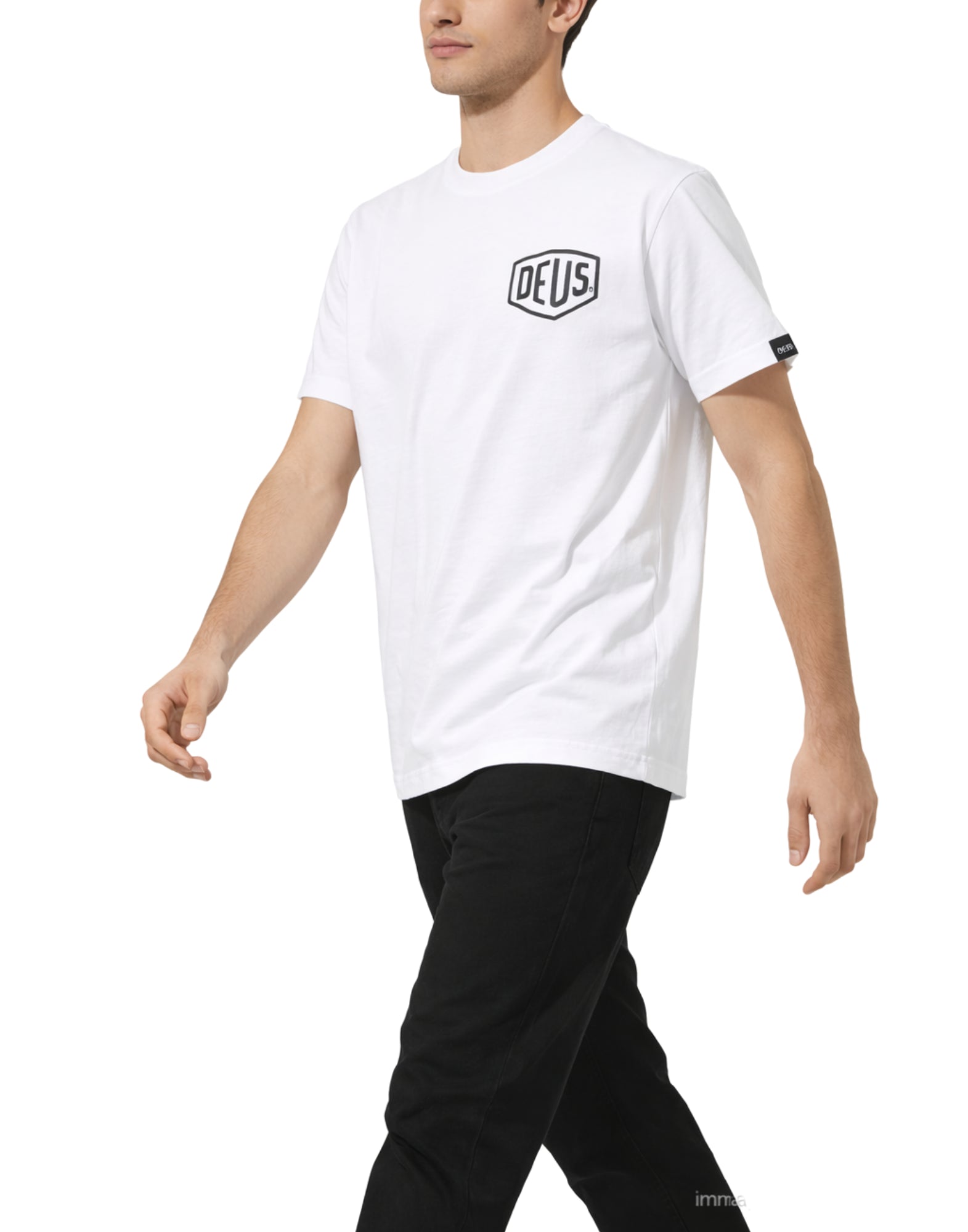 Deus Ex Machina Harajuku Address Cotton T-Shirt White Men’s D261MTS126010090