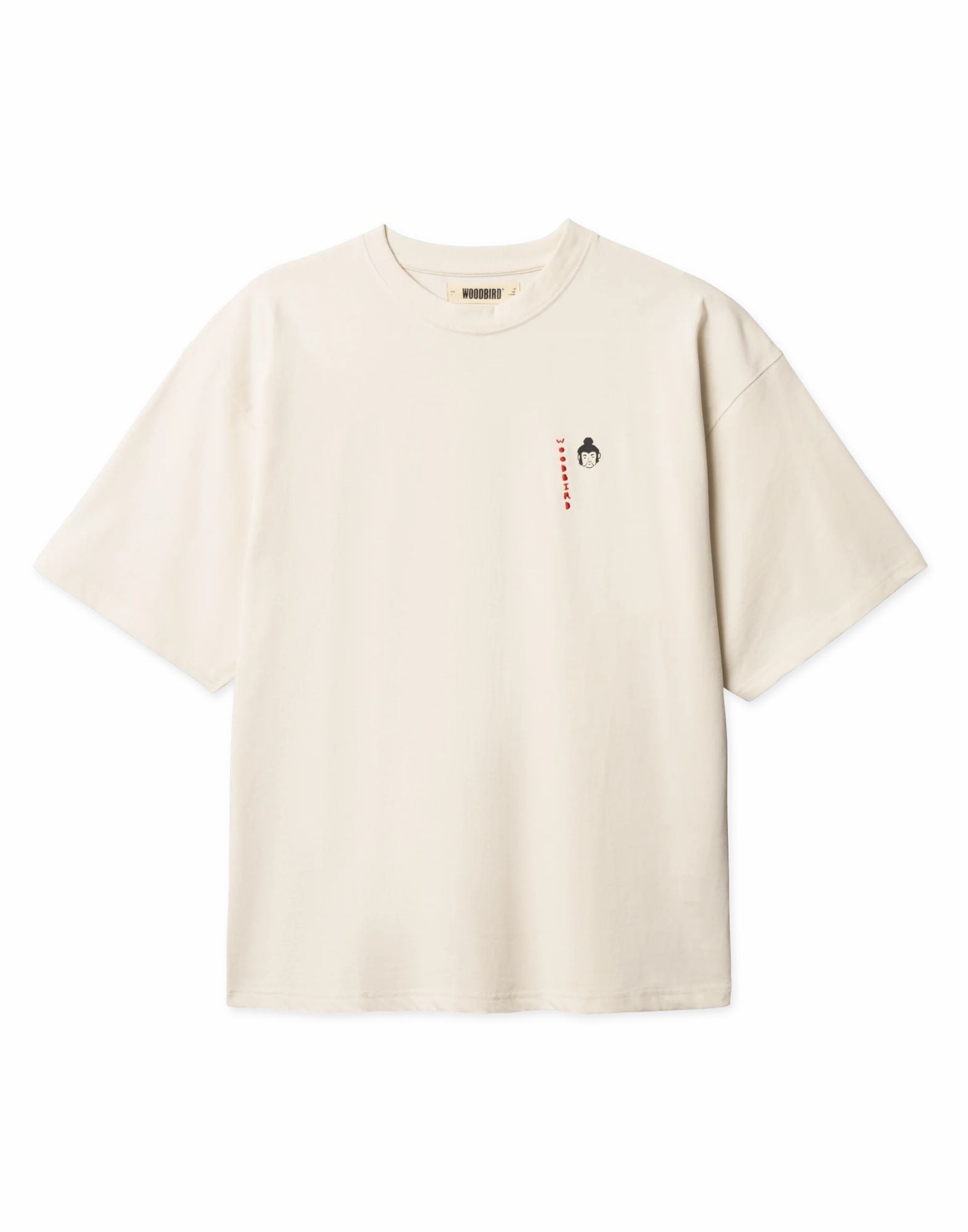 Woodbird WBBeam Suma Tee Organic Cotton T-Shirt Off White Men’s 2616-406 OFF WHITE