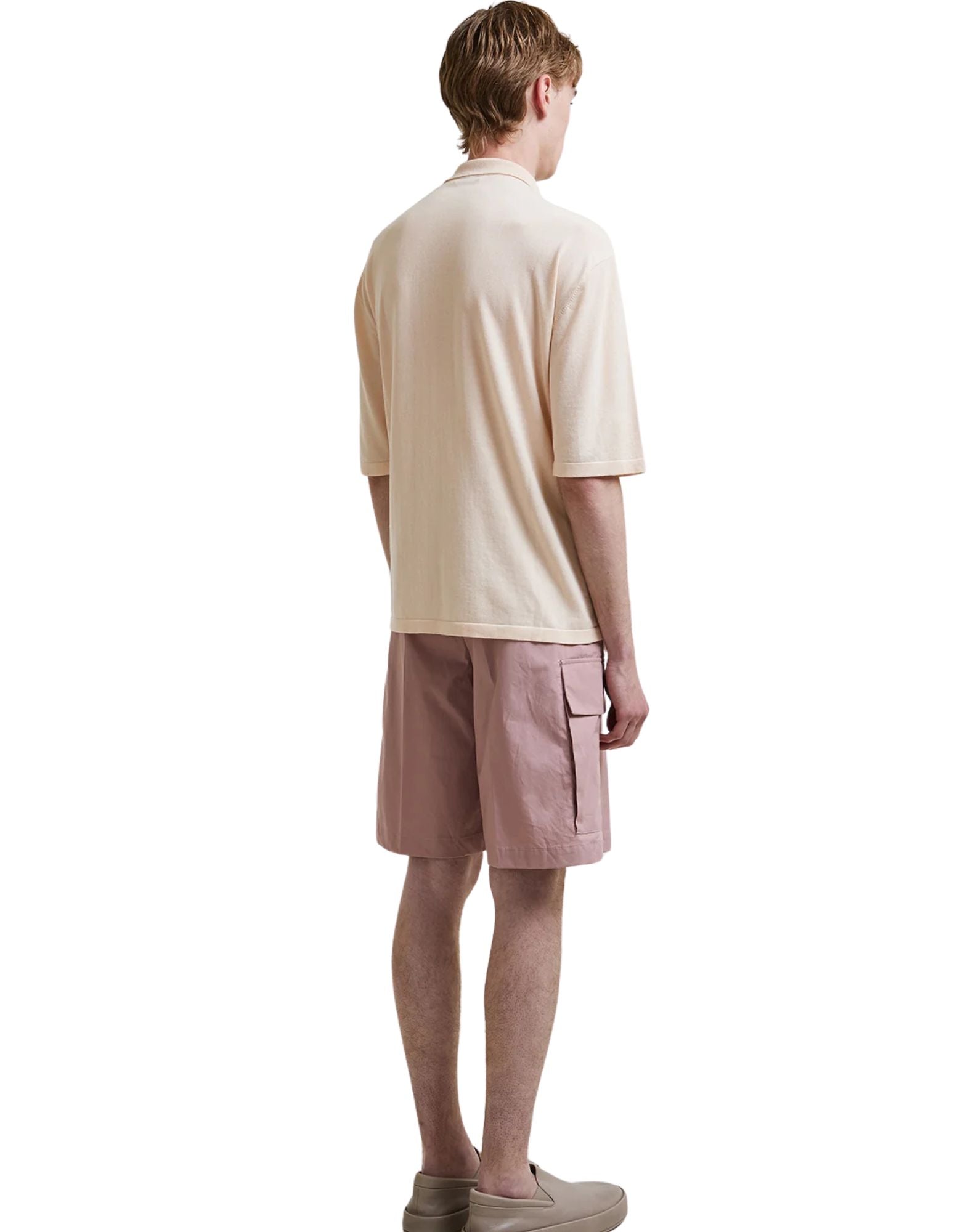 Hevò Men’s Polo Knitwear Marpiccolo Cotton Oversized Three-Button Closure MARPICCOLO 0435 1007