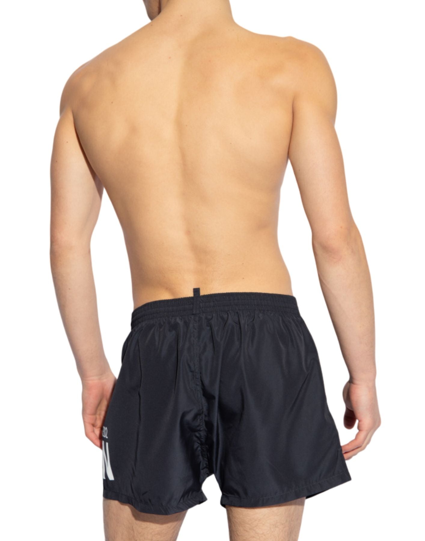 Swimwears Man D7B8P5380 Black/Whi DSQUARED2