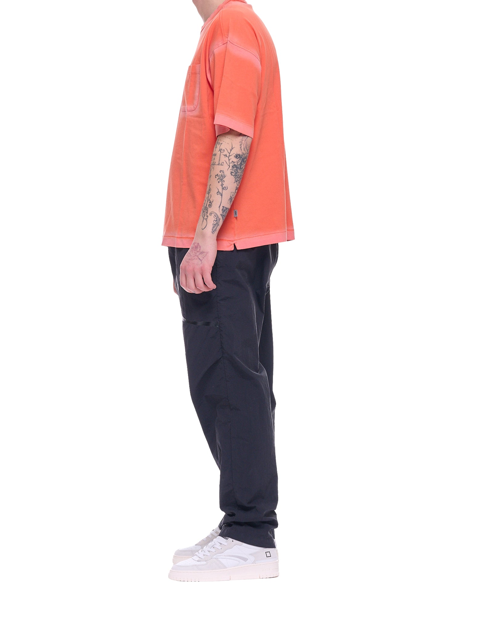 YouMustCreate Men’s Cotton Linen T-Shirt Red Loose Fit P6AAE 60 RED