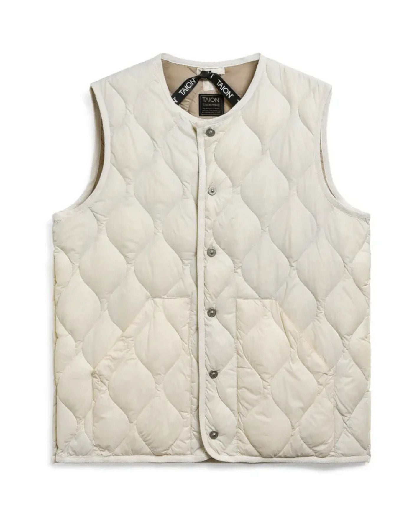Vest Mujer 004alsbml Off White TAION