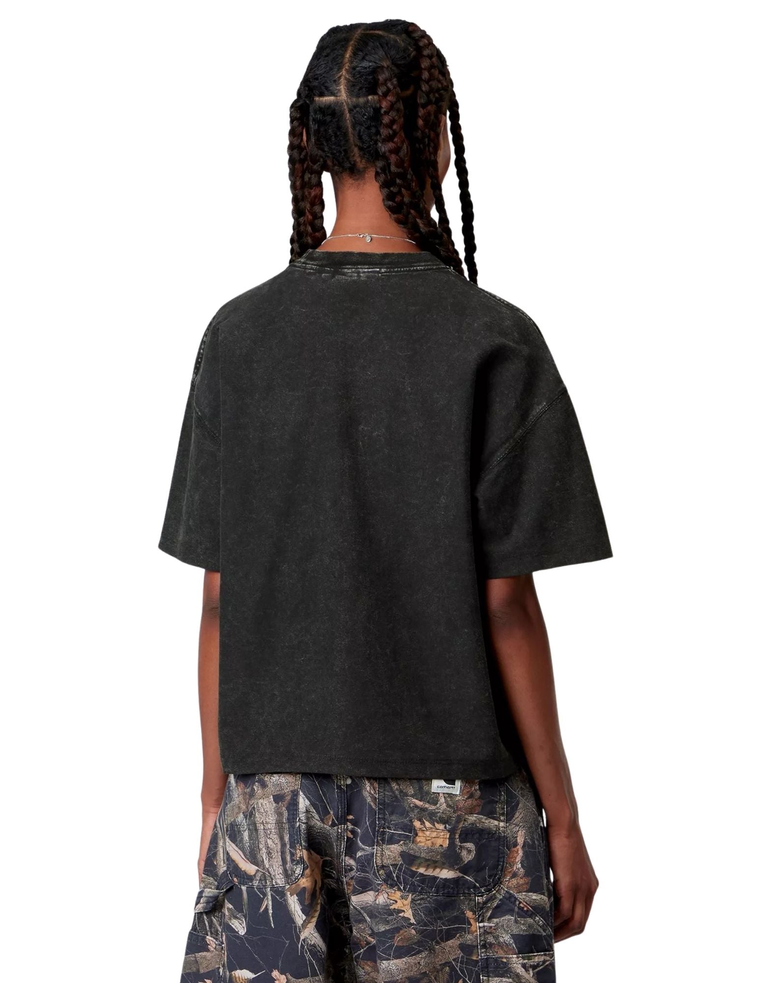 T-shirt Lambert collection printemps-été, délavage « Black Moon »