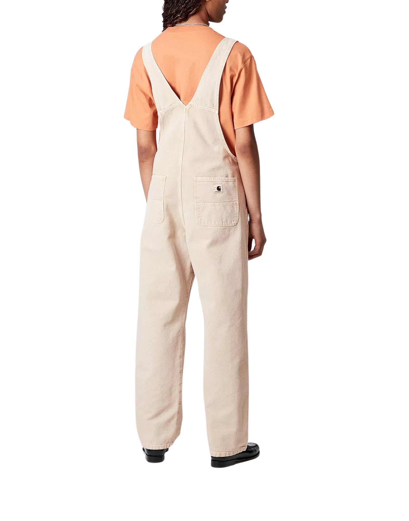 Overalls woman I035572 07E BLB OVERALL DUSTY H BROWN CARHARTT WIP