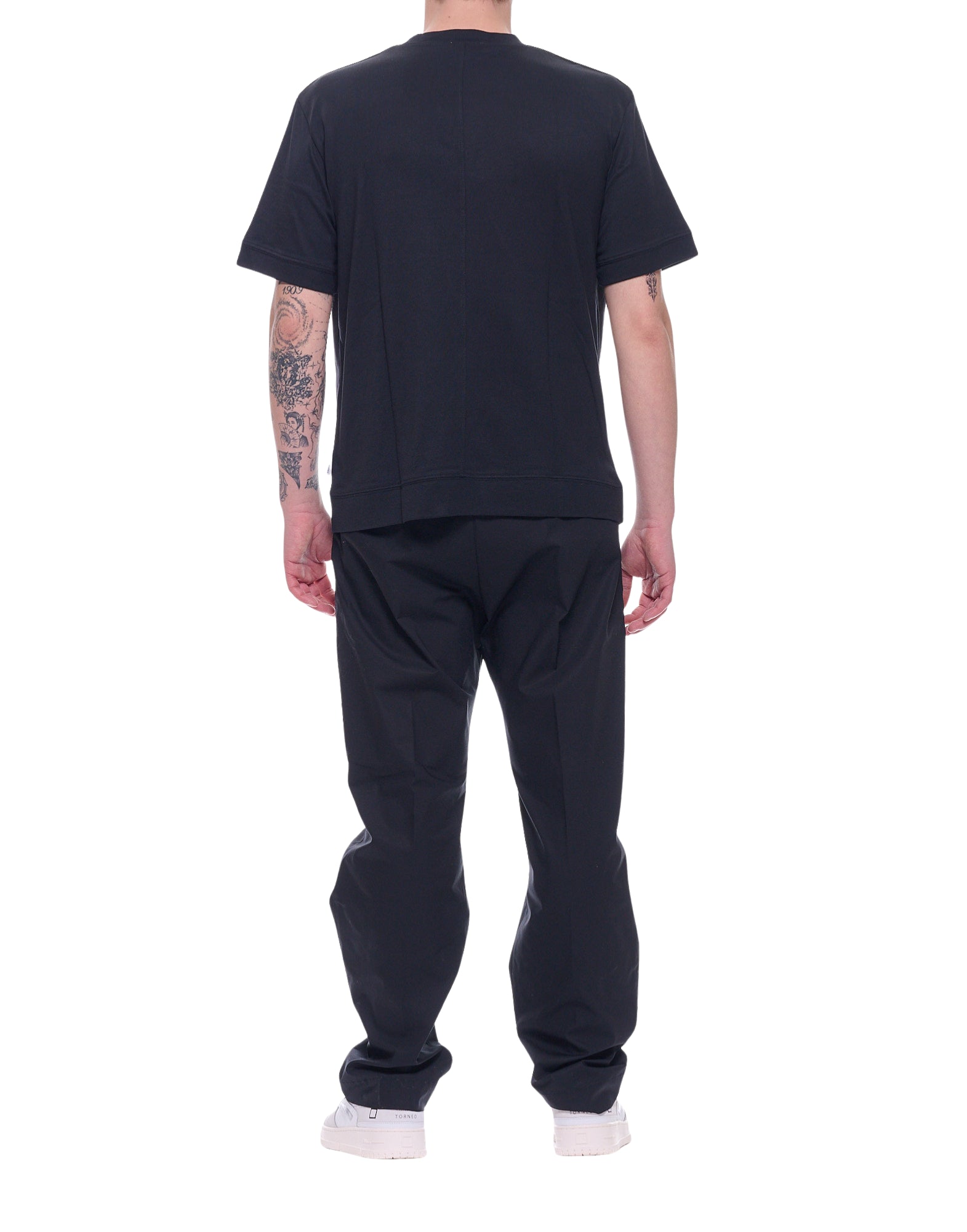 Nine in the Morning Fold 2 Men’s Chino Pants Black FL180 G20 NERO