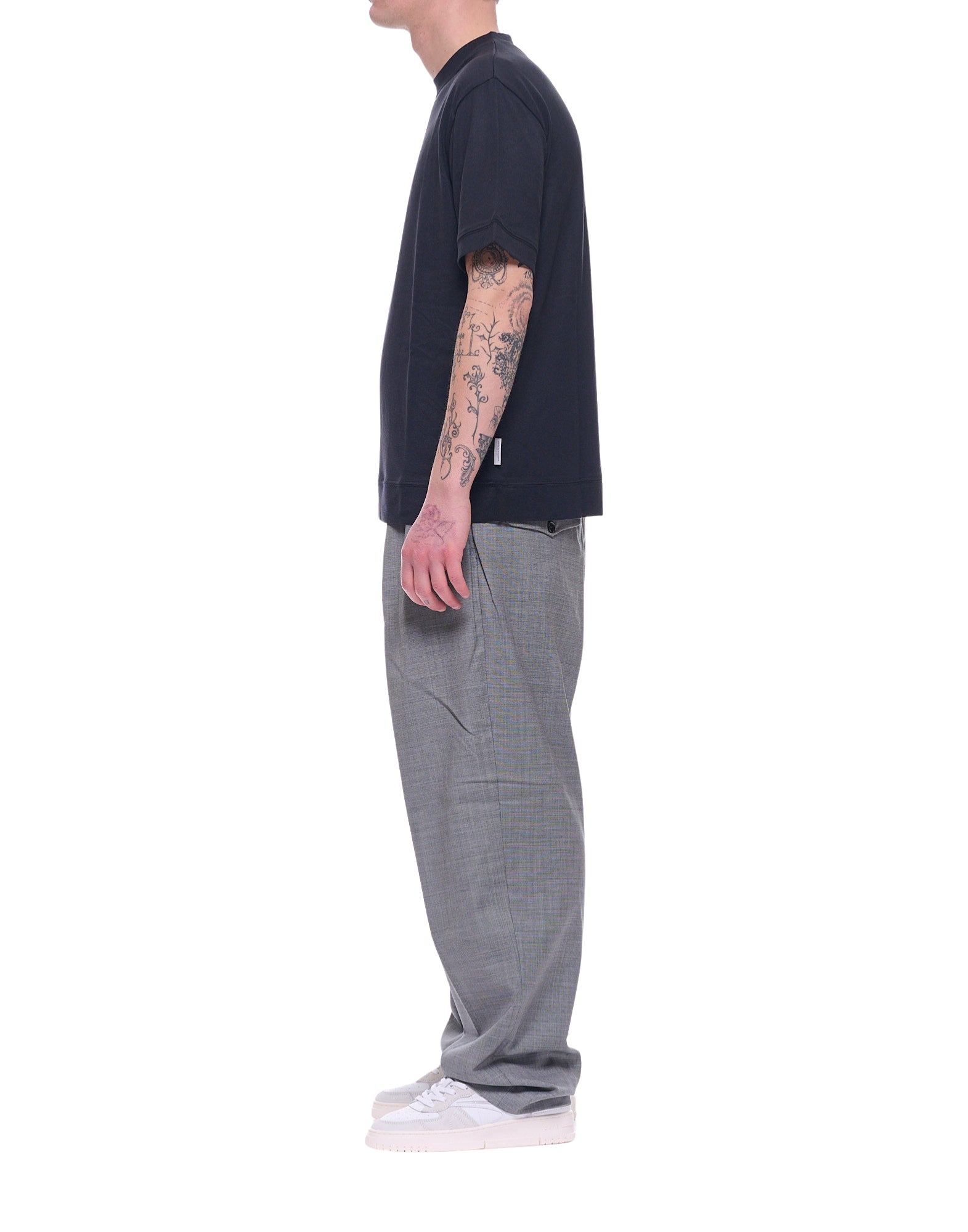 Nine in the Morning Kai Baggy Men’s Wool Pants Iron KAI34 V19 IRON