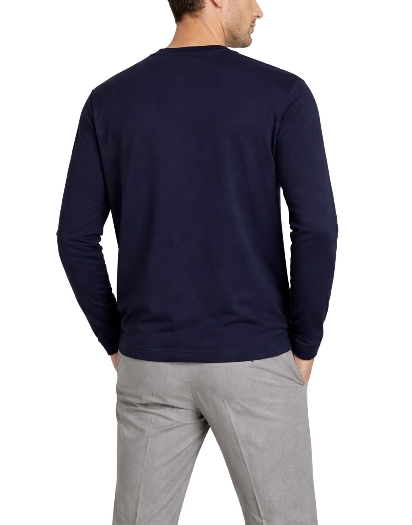 Unity Original Mauna NY Technical Knit Sweater Blu Navy Men’s KN-MAUNA NY BLU NAVY