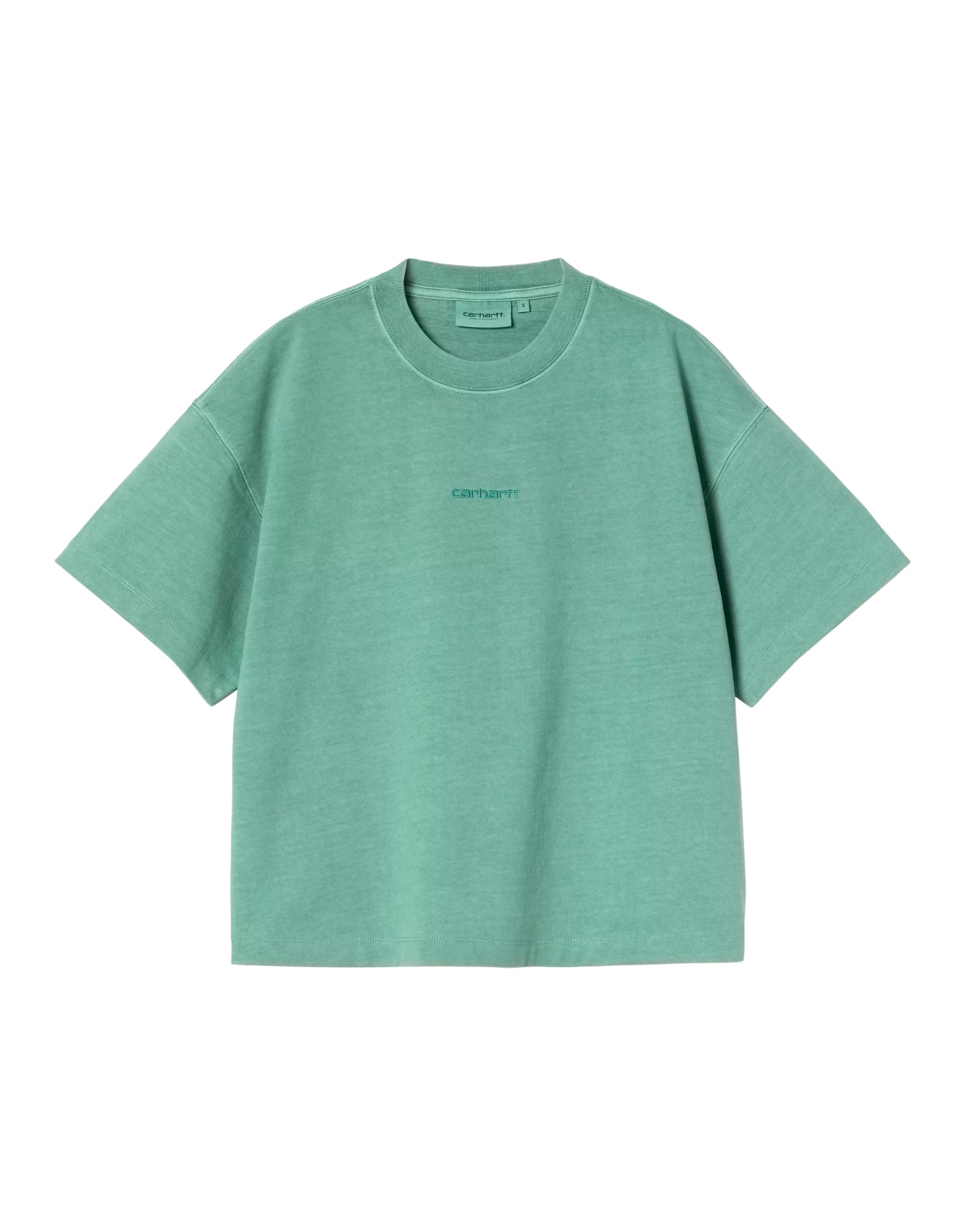 Carhartt WIP W' S/S Benton T-Shirt organic cotton Lily garment dyed women’s I035528 3ICGD