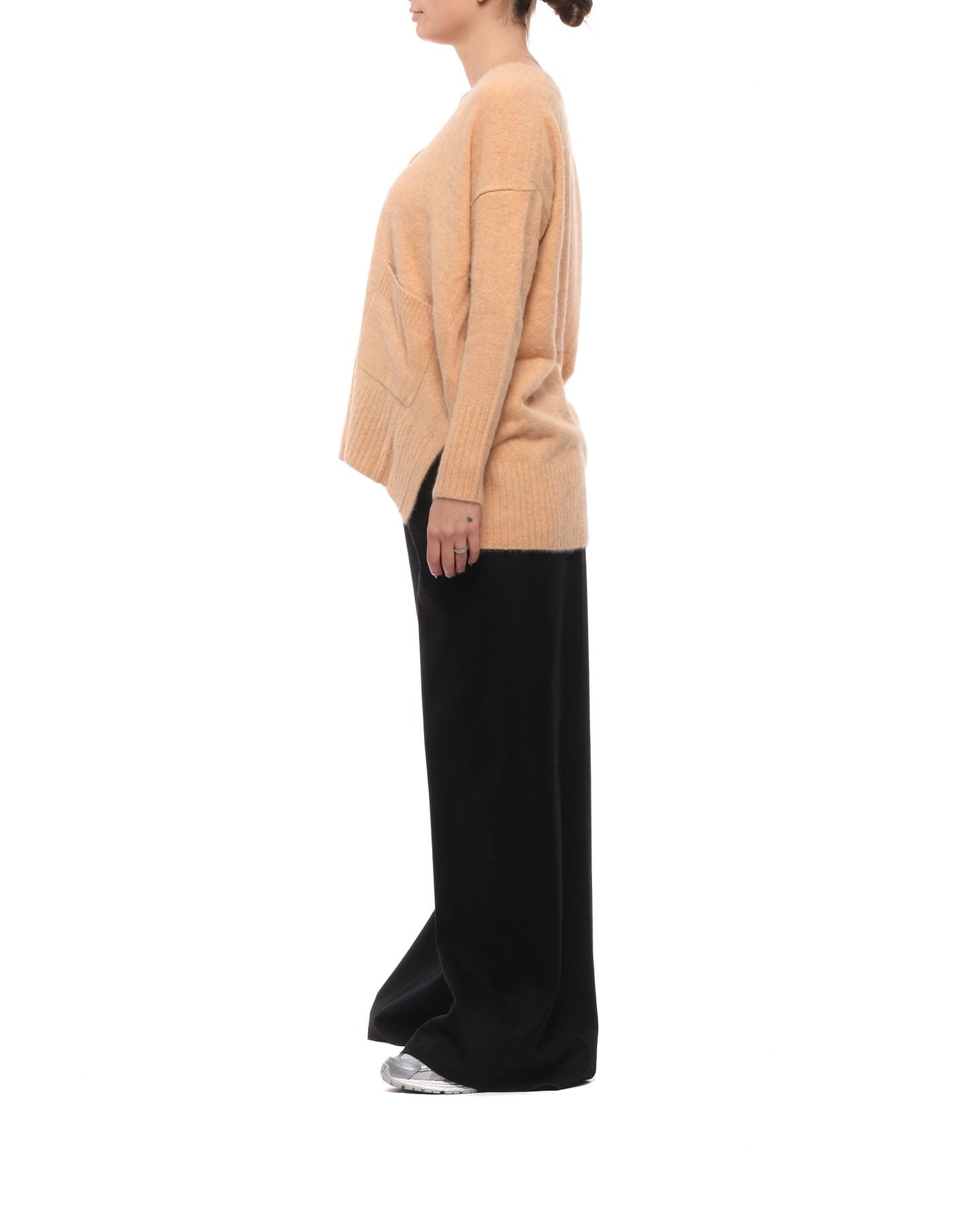 Cardigan Woman CT23111H Light Orange C.T. plage