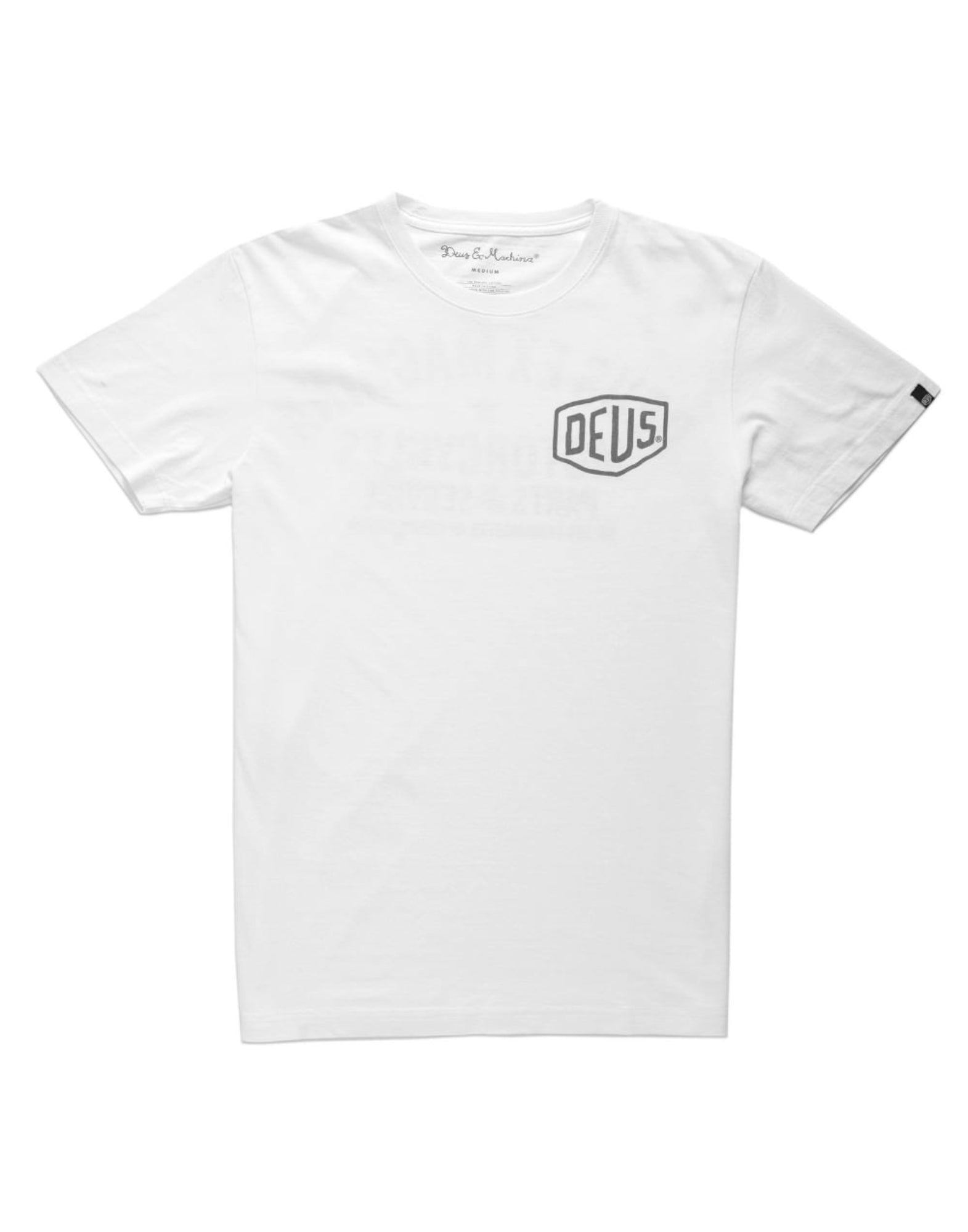 T-shirt Man DMW41808A ADRESSE CAMPERDOWN BLANC Deus Ex Machina