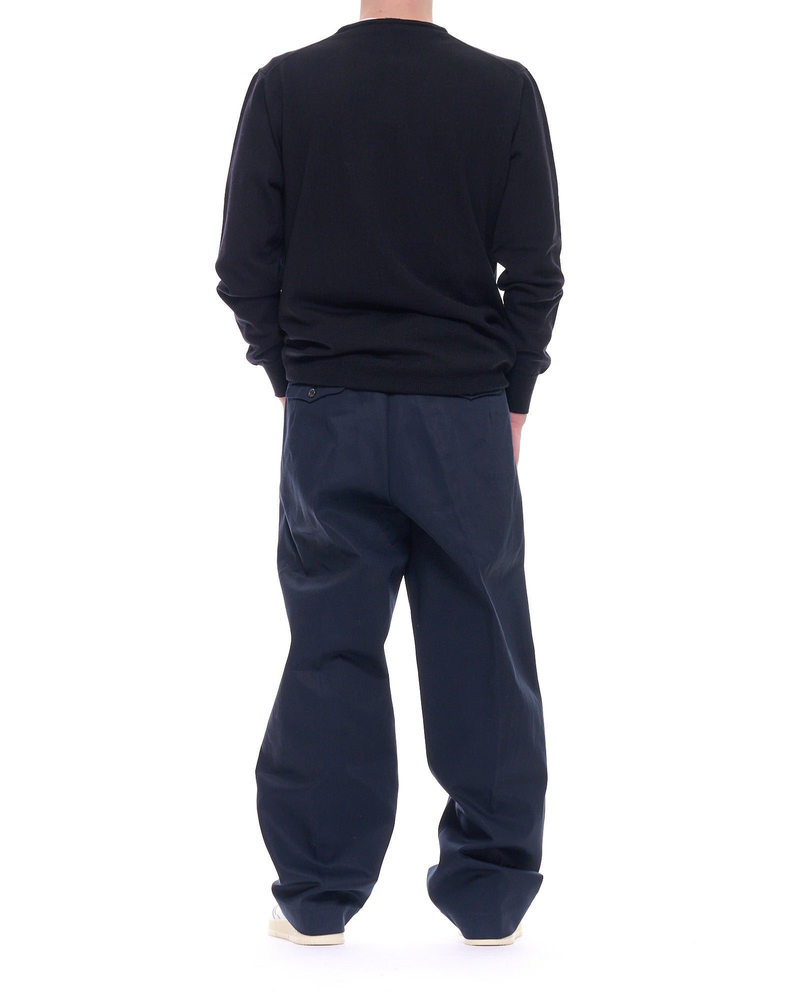 Nine in the Morning Meteorite Cotton Chino Pants Blue Made in Italy MTR01CLEAN METEORITE NAVY