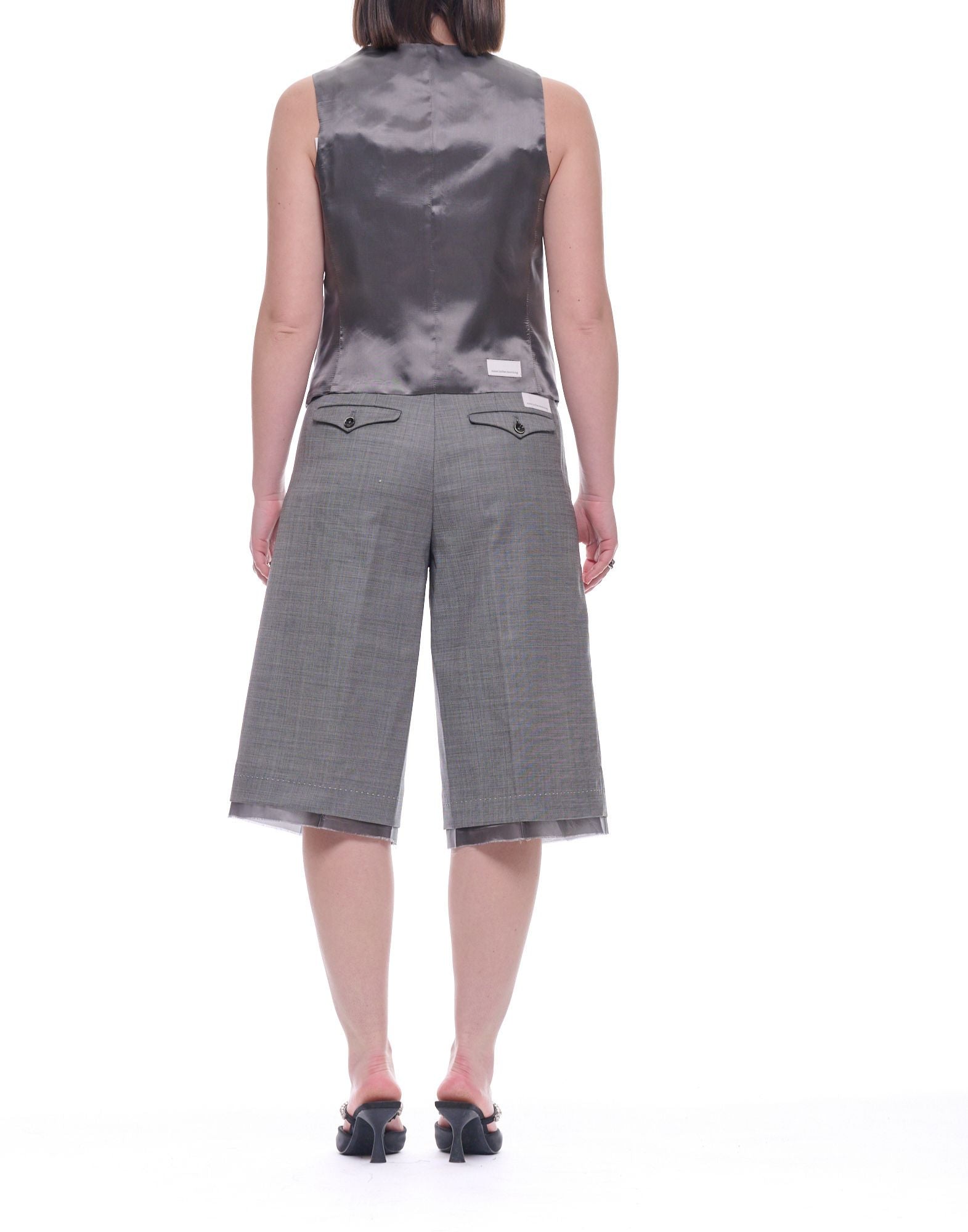 Nine In The Morning Ariele Women’s Grey Wool Vest ARL15 V19 IRON