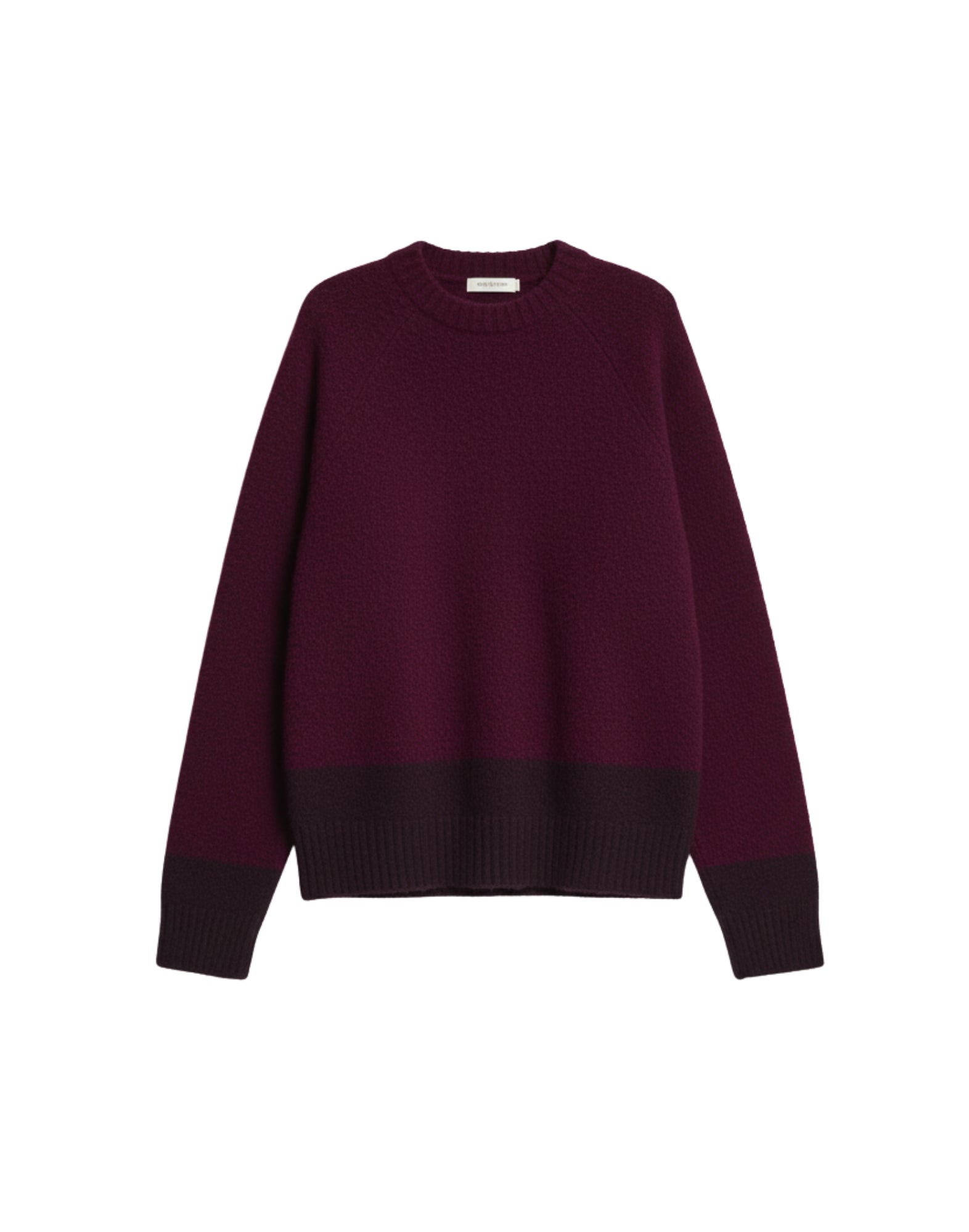 ASIA AMARANTO CREWNECK - Maglieria - PAURA