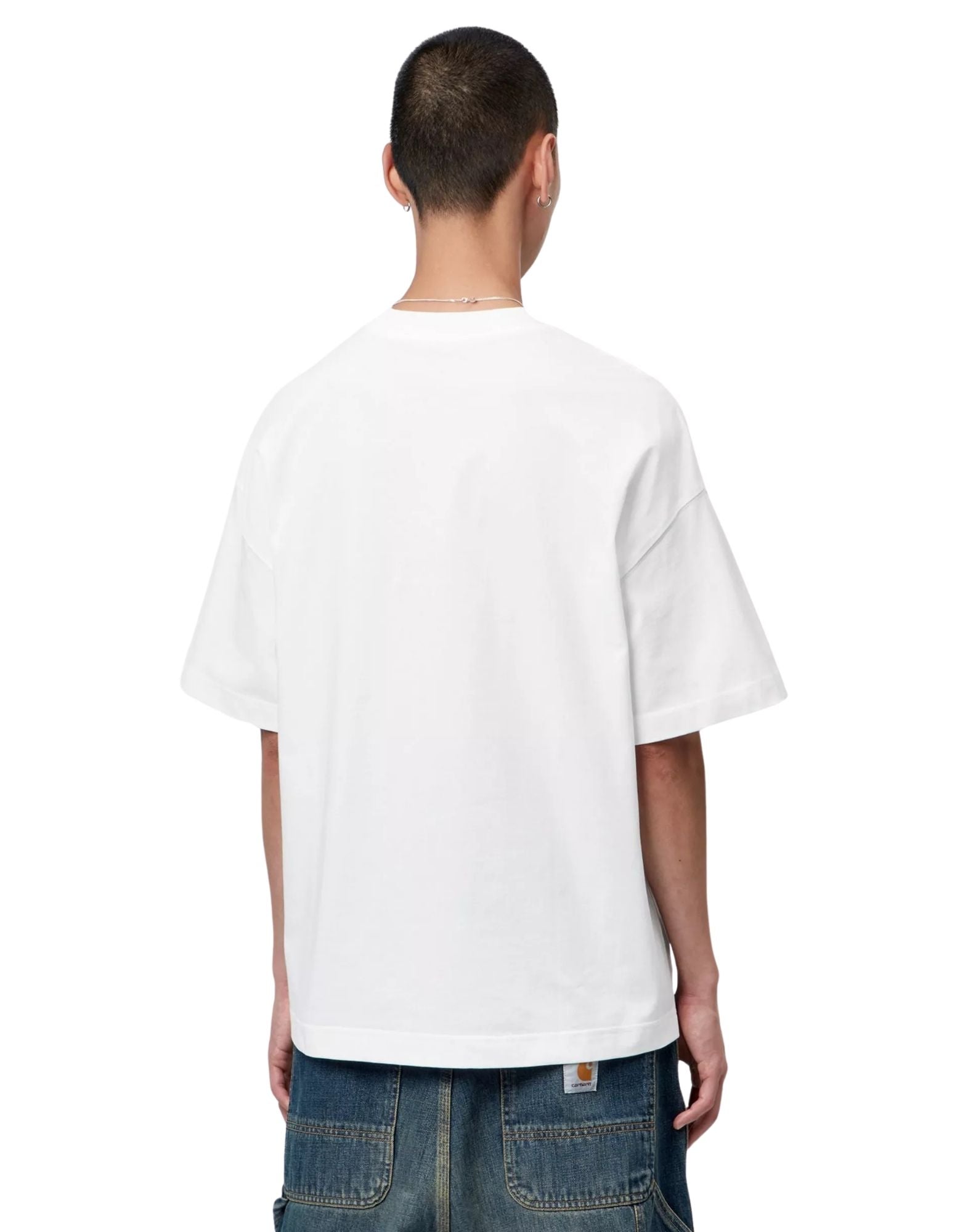 T-shirt « S/S Chapter Script » blanc / noir