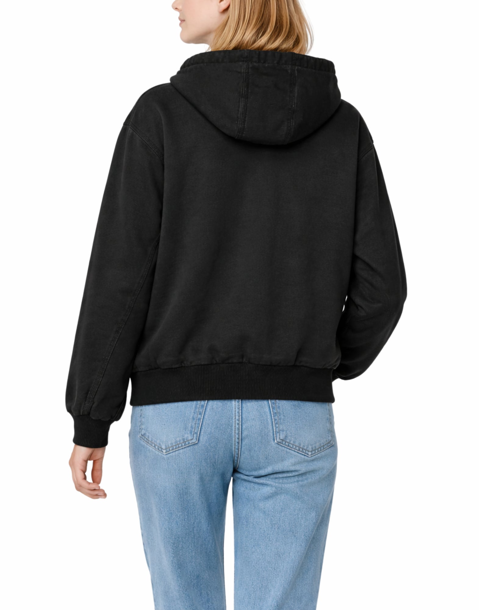 Carhartt WIP W' OG Active Jacket Dearborn canvas Black Stone women’s I034842 894O