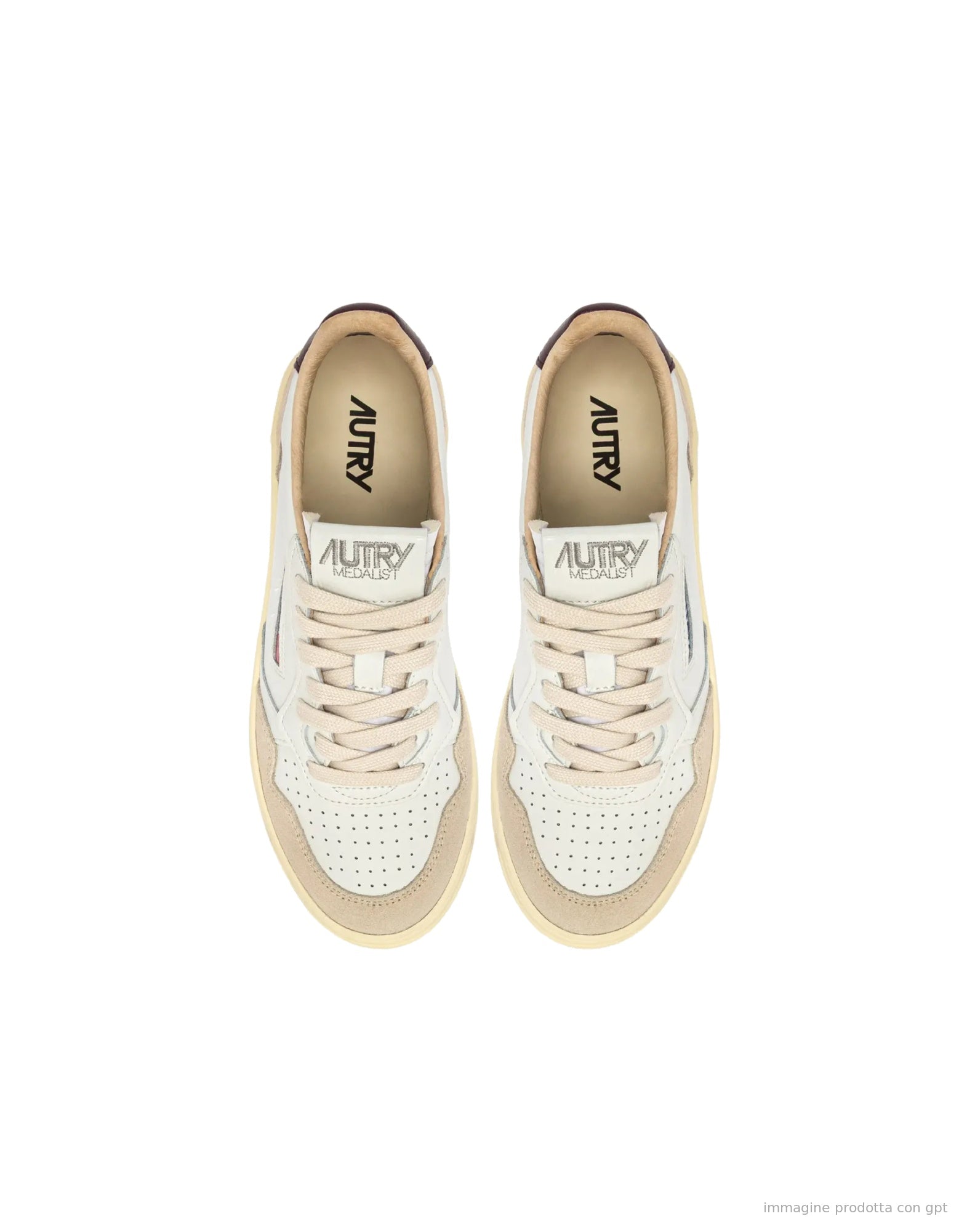 Medalist Low White / Fig