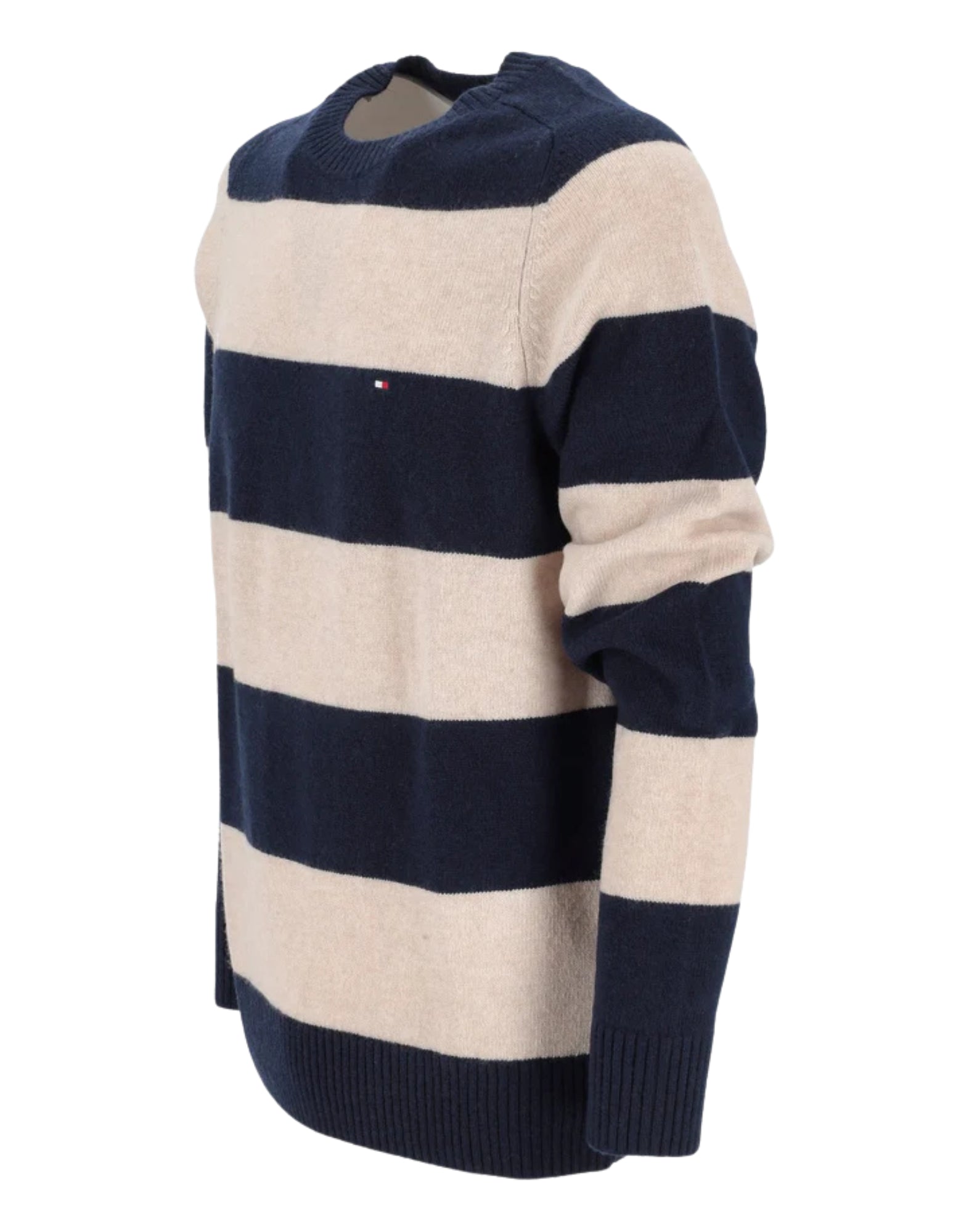 36535 A04 GESTREIFTER WOLLSLAMM-PULLOVER - Maglieria - TOMMY HILFIGER