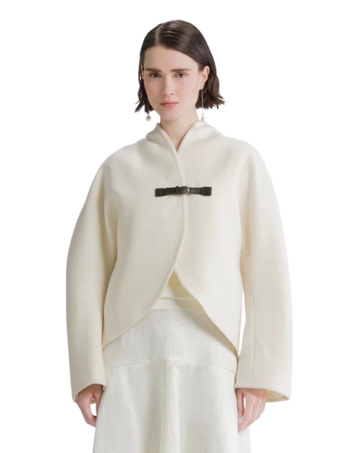 My Velour Cropped Coat Diamond