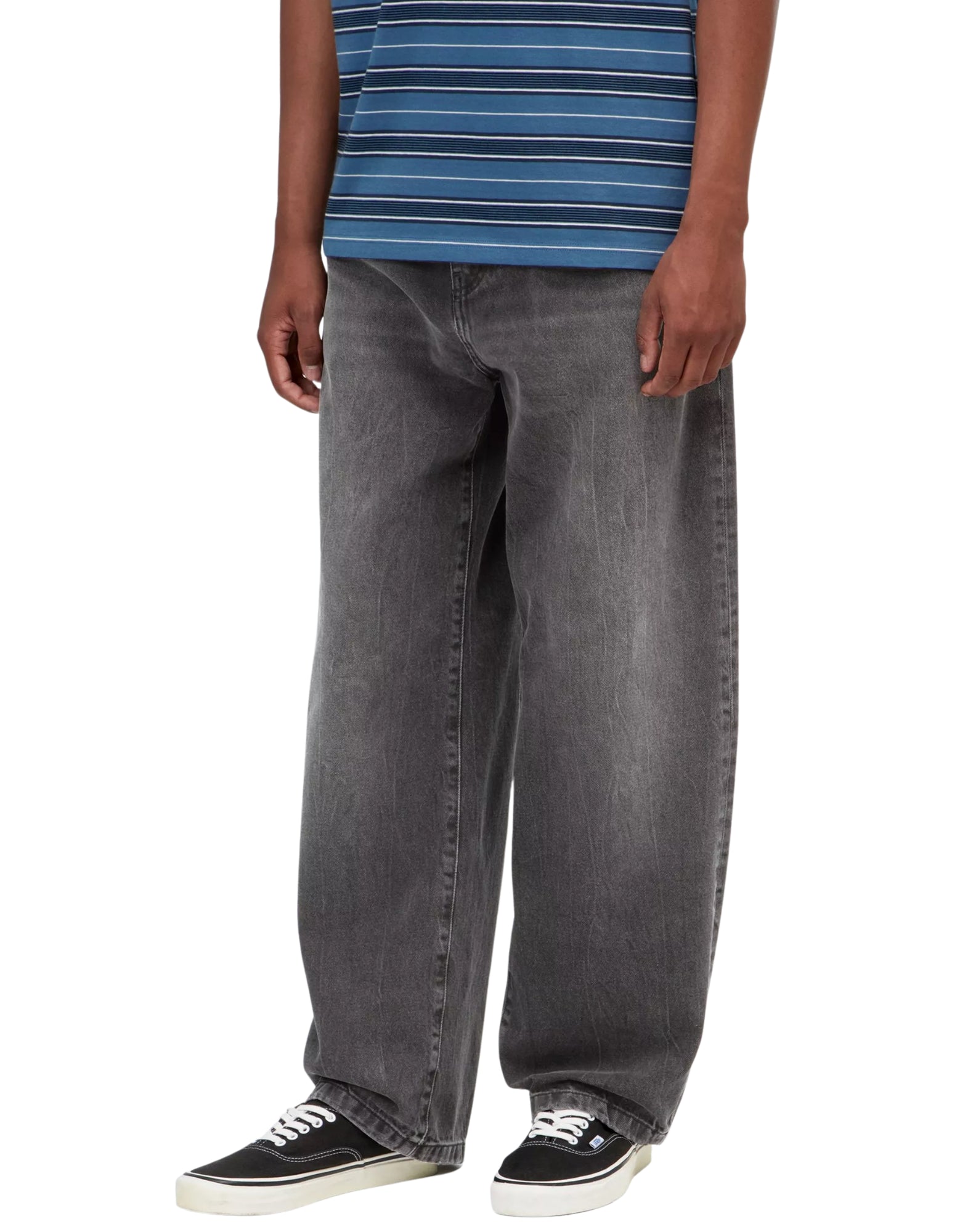 Landon Pant Black marble used wash