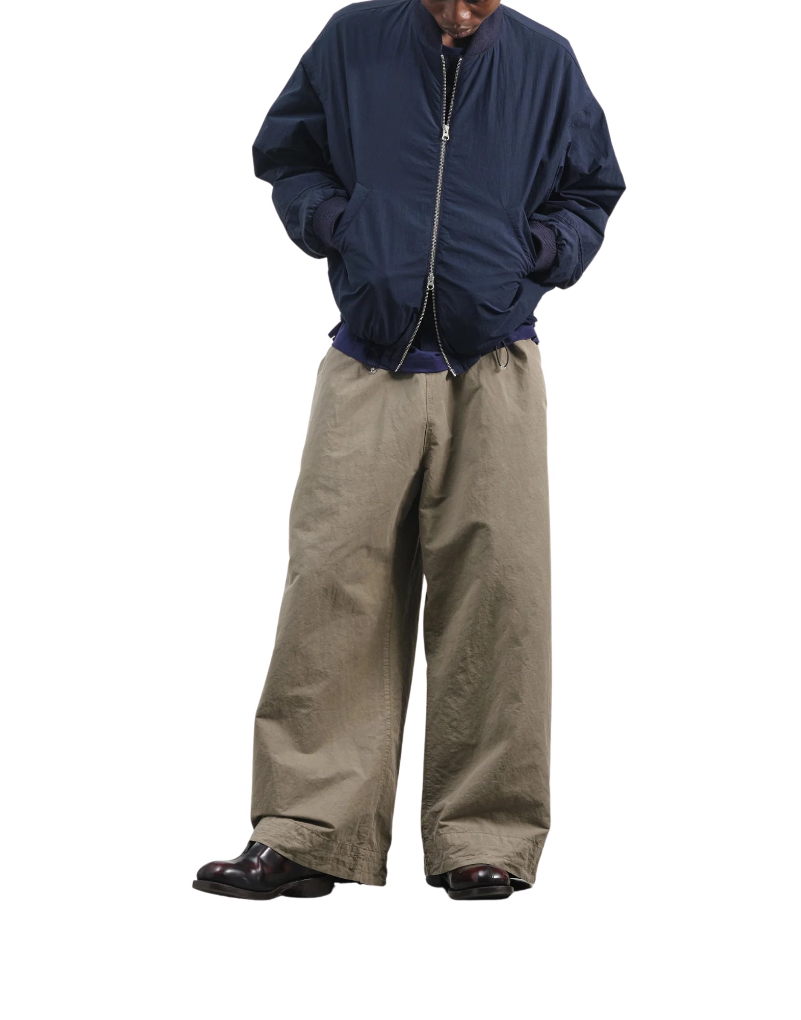 YMC You Must Create Envelope Trouser Stone Unisex U4AAB ENVELOPE 10 STONE