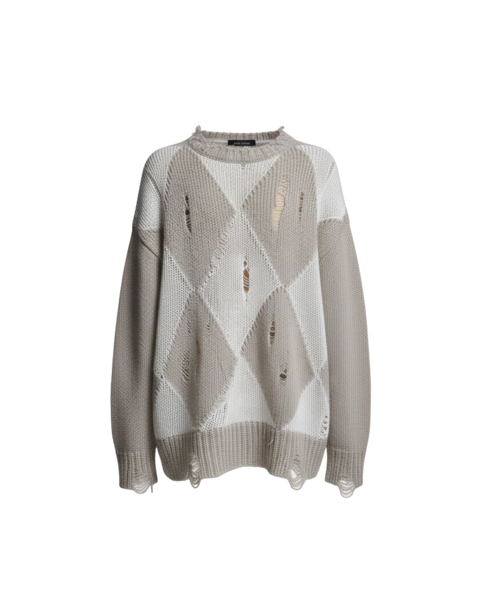 ORFEI DOVE GREY SWEATER - Maglieria - PAURA