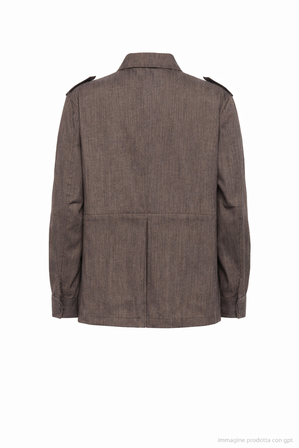 Hevò Men’s Jacket Rignano S Brown Regular Fit Made in Italy 115 RIGNANO S L748 1015