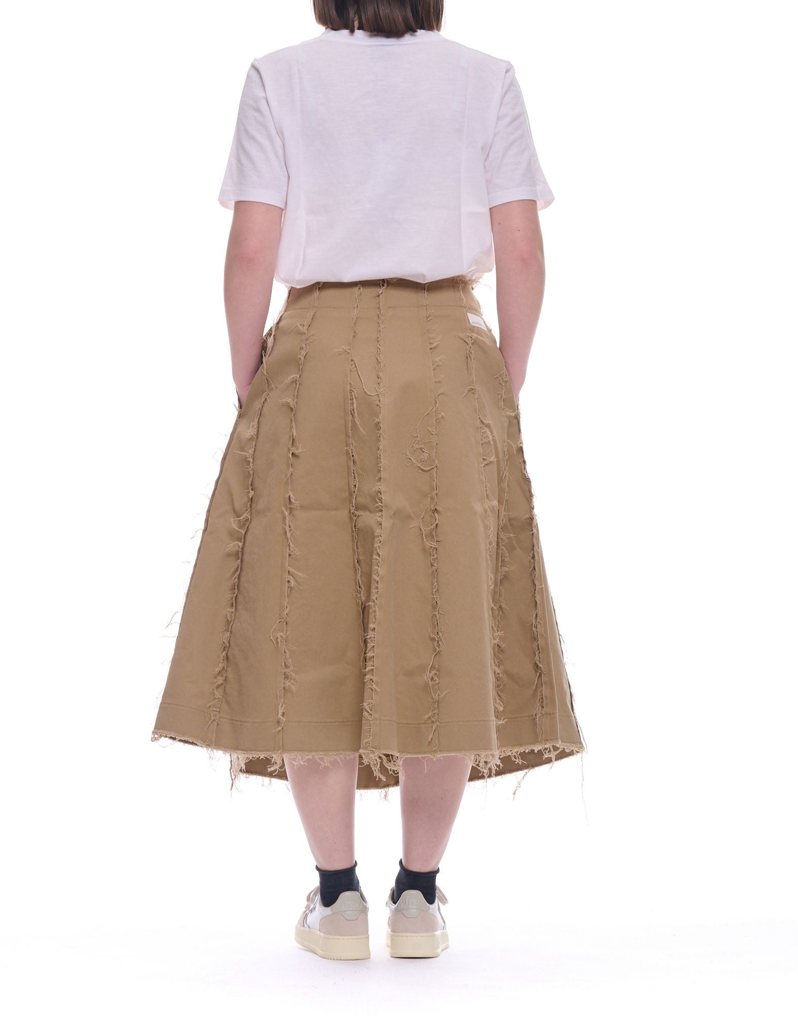 Nine In The Morning Dia Lång kjol Damtrupp Beige DDI01SQ A13 BEIGE