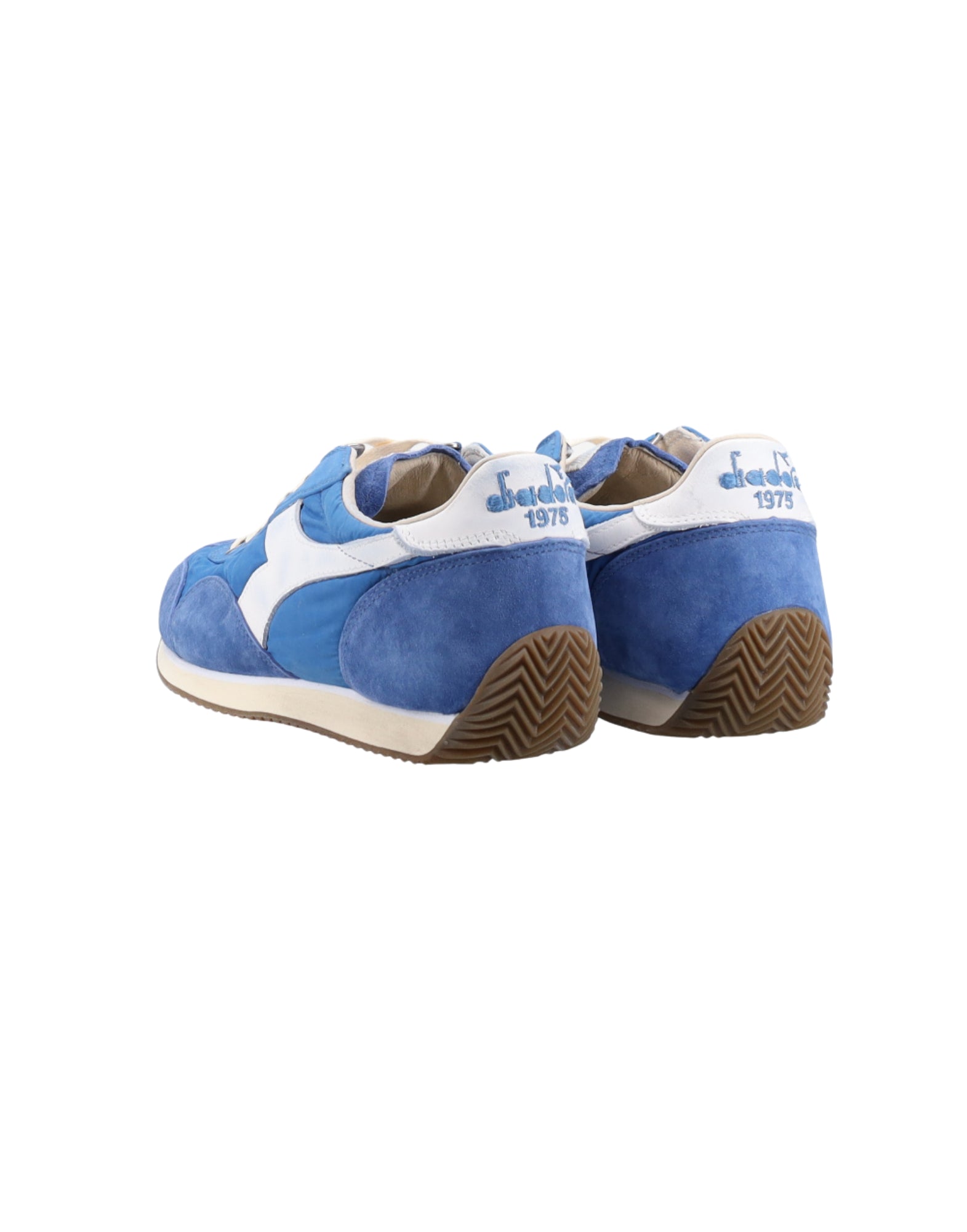 Diadora Equipe Vela SW Nylon & Suede Sneakers – Blue Reflex 201 182806