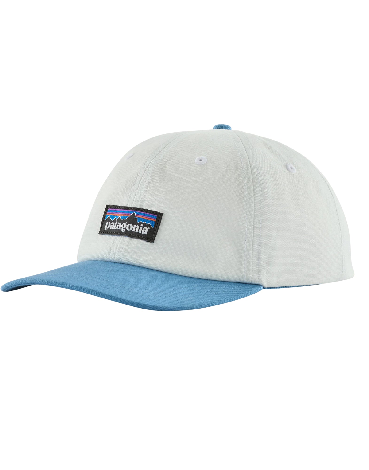 Patagonia P-6 Label Trad Cap Unisex White Shore bLue 38296 BISB