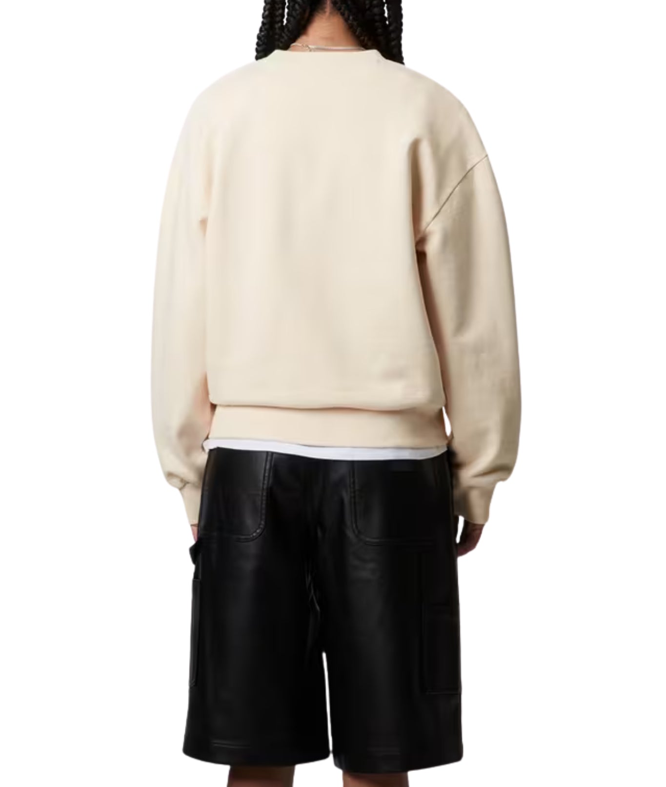 Sweatshirt woman I032643 39YXX CASEY SWEATSHIRT COTTON SILVER CARHARTT WIP