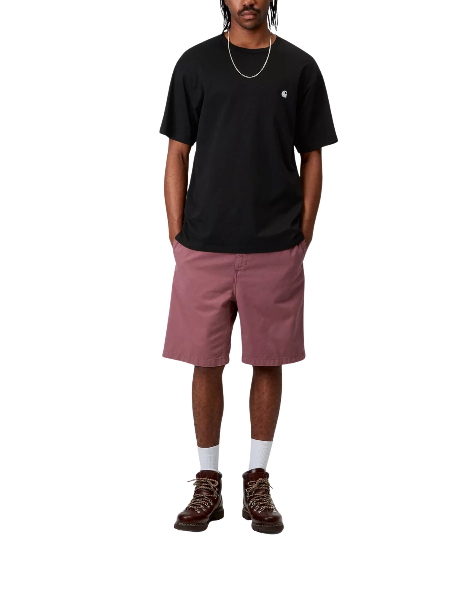 Carhartt WIP S/S Madison T-Shirt Black White Men’s I033000 0D2XX