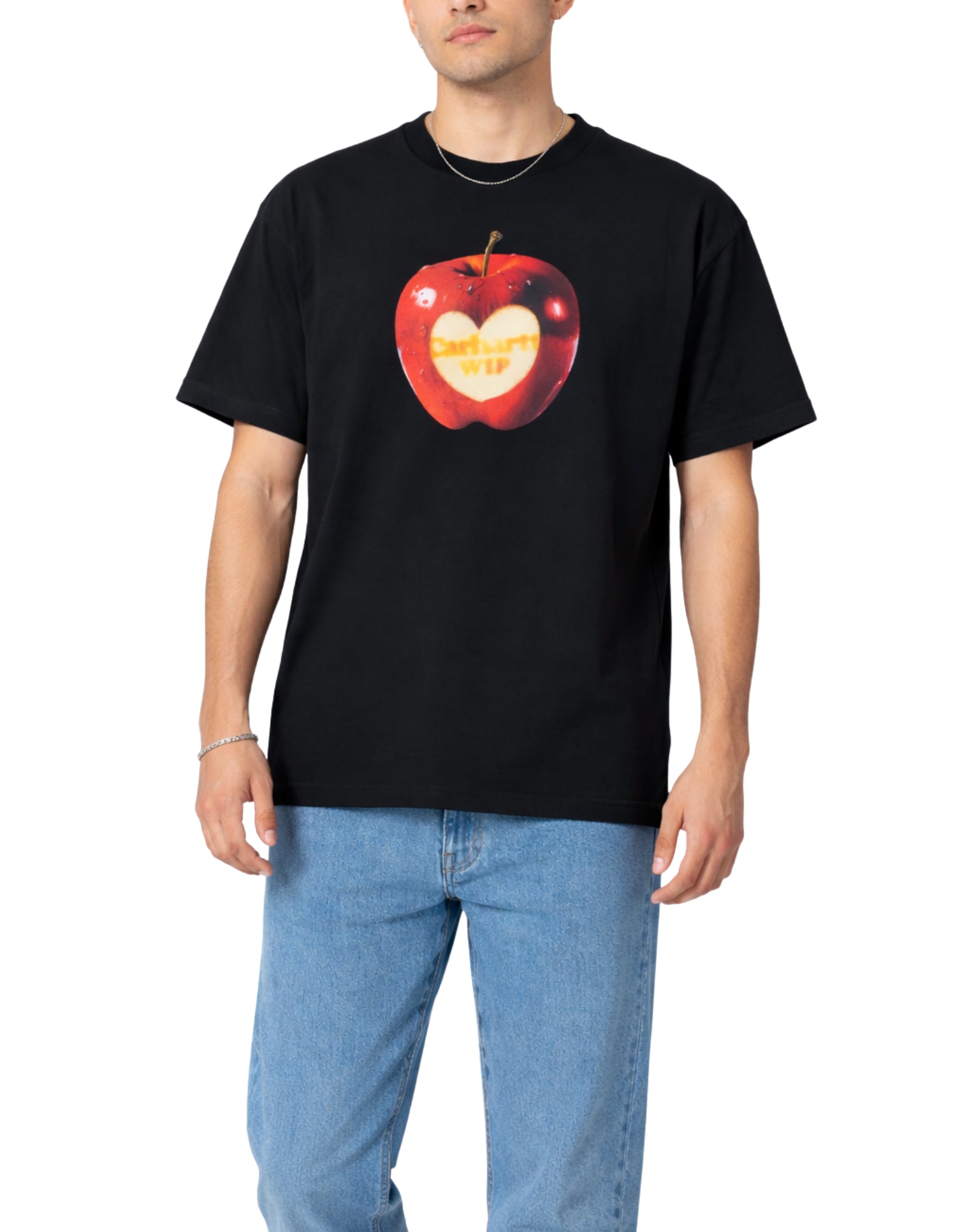 Carhartt WIP S/S Spoiled T-Shirt Organic Cotton Black Men’s I036260 89XX03 BLACK