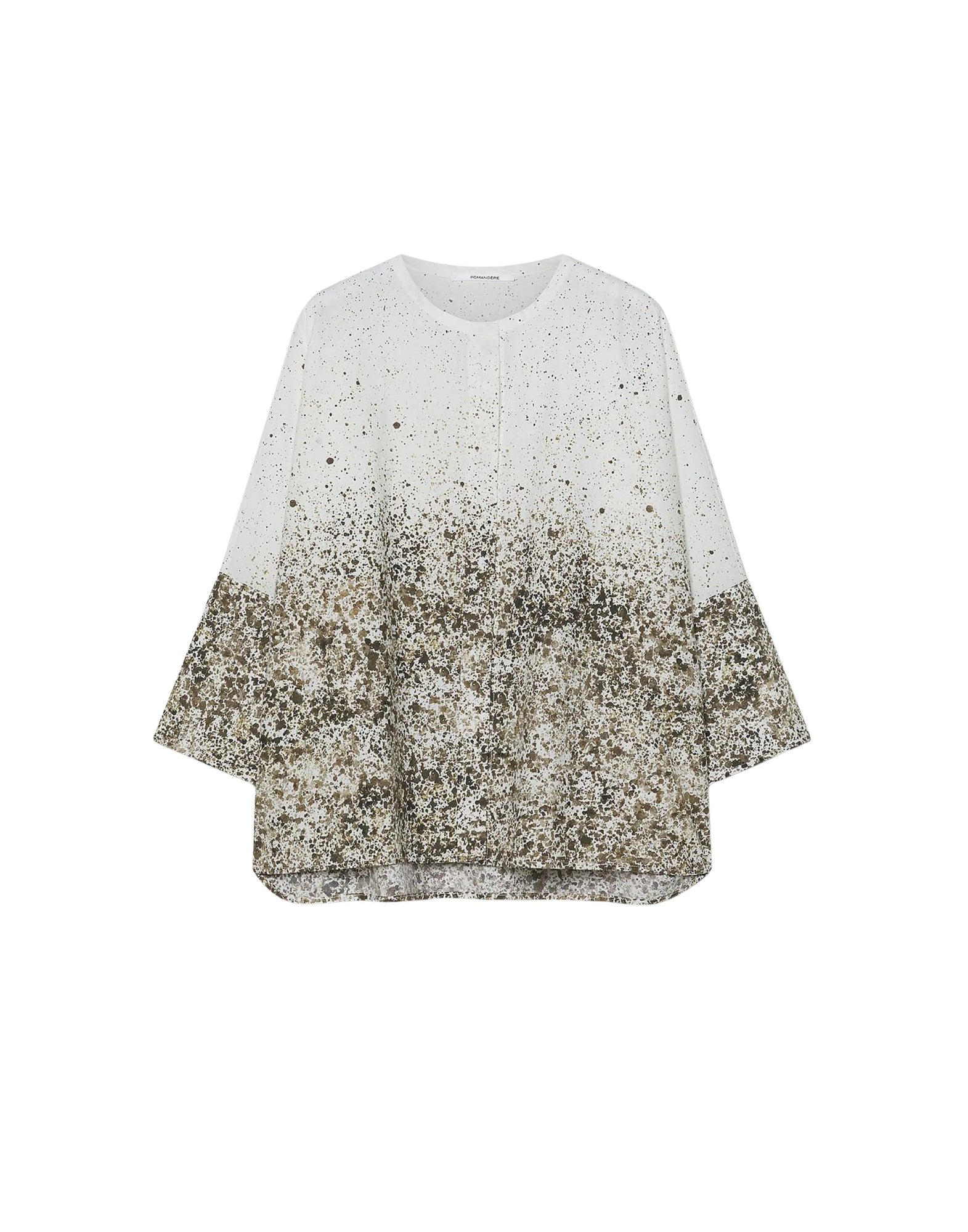 Pomandère Printed Cotton Poplin Shirt Women’s 9492 11641 270