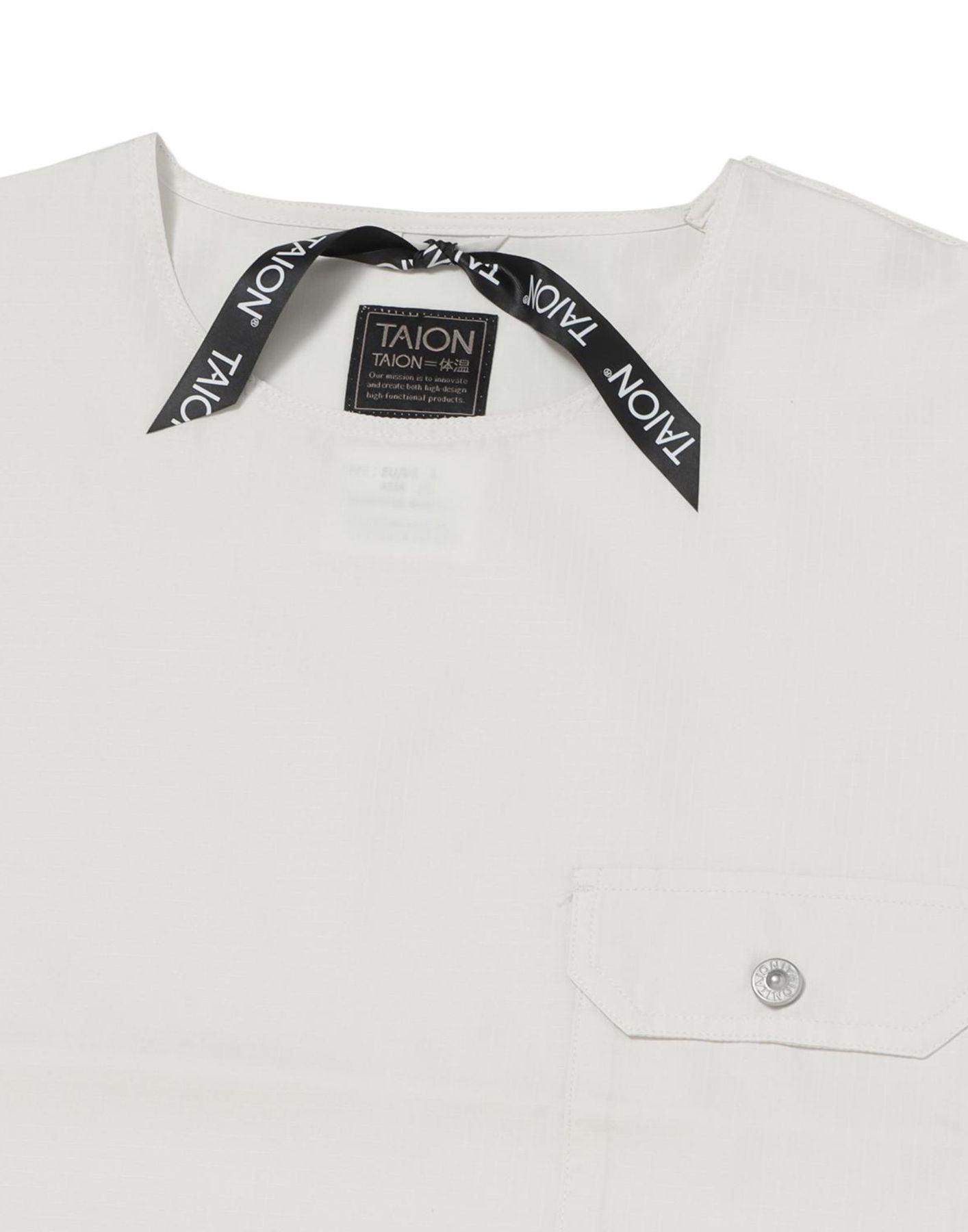 Vest Man CS01ndml Off White TAION