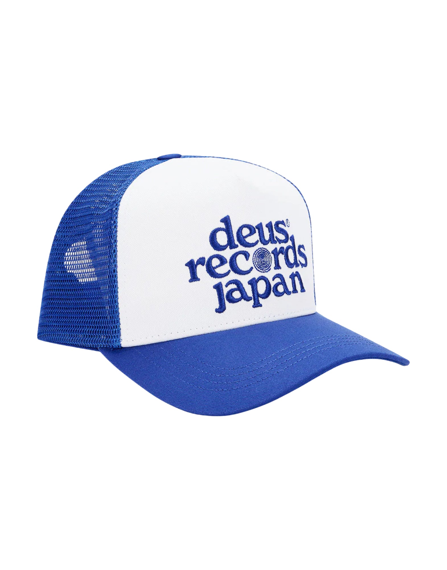 Deus Ex Machina Strata Trucker – Cotton Twill Trucker Hat Daphne Blue (Unisex) D261MHA198060800 BLU