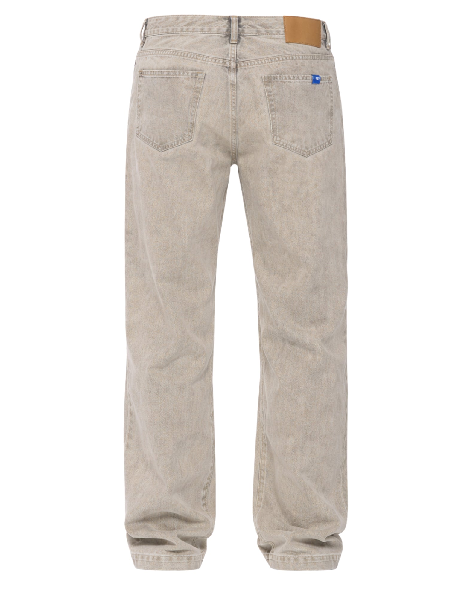 Desmore Heavy Canvas byxor för män i Beige MC025PO03 OVER HEAVY CANVAS