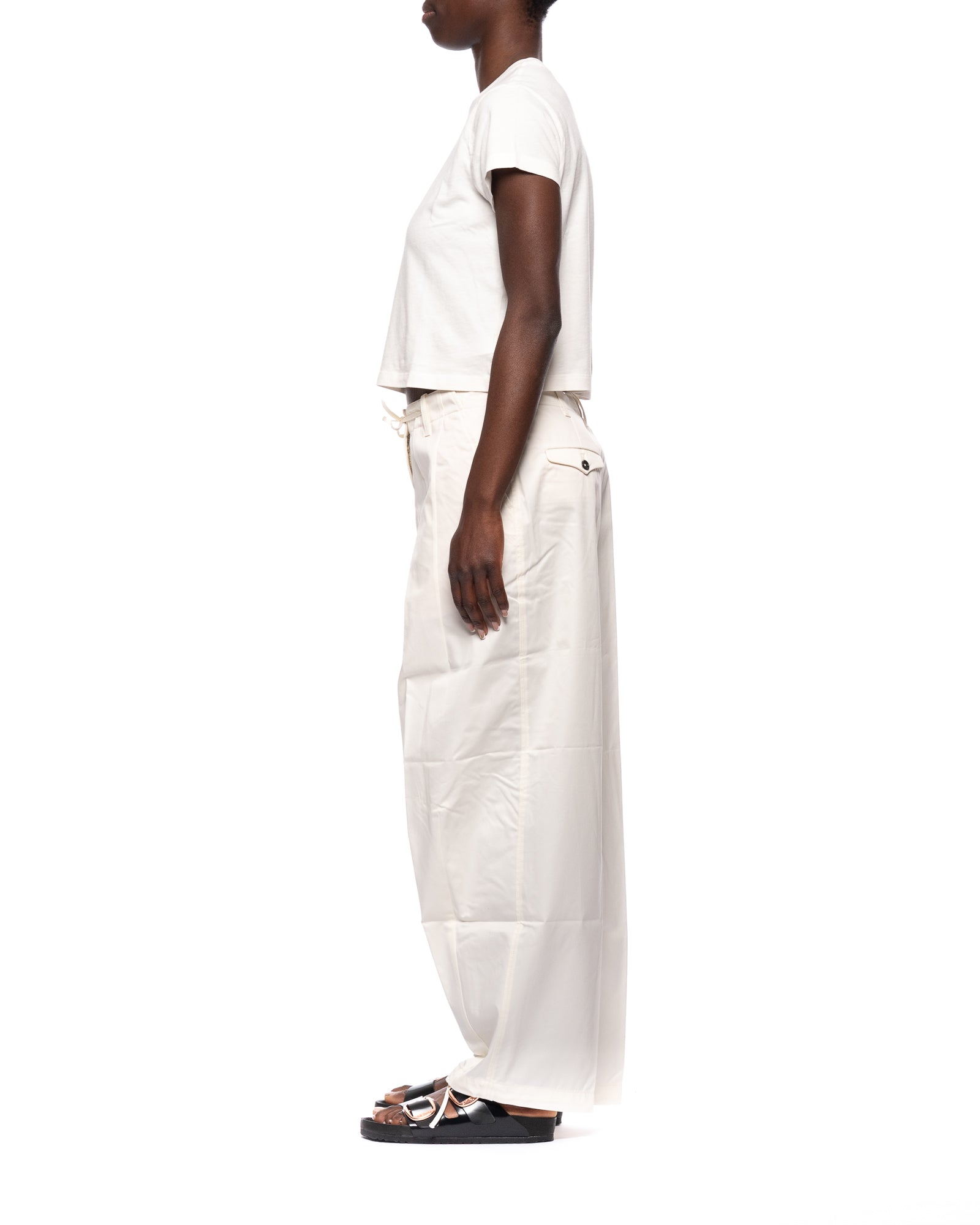 Pantaloni donna ner01 npk nerea u61 latte NINE:INTHE:MORNING