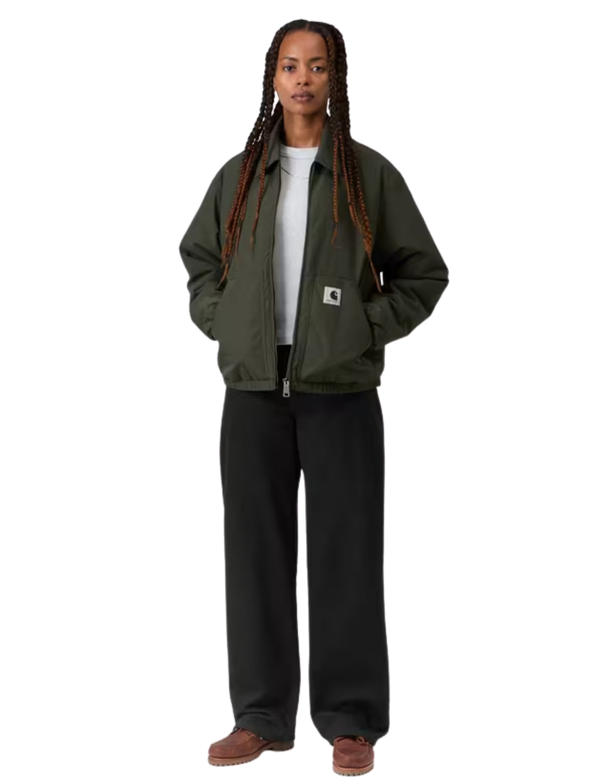 Carhartt WIP Women’s Lavine Pant neri Black Rinsed I037530_89_02