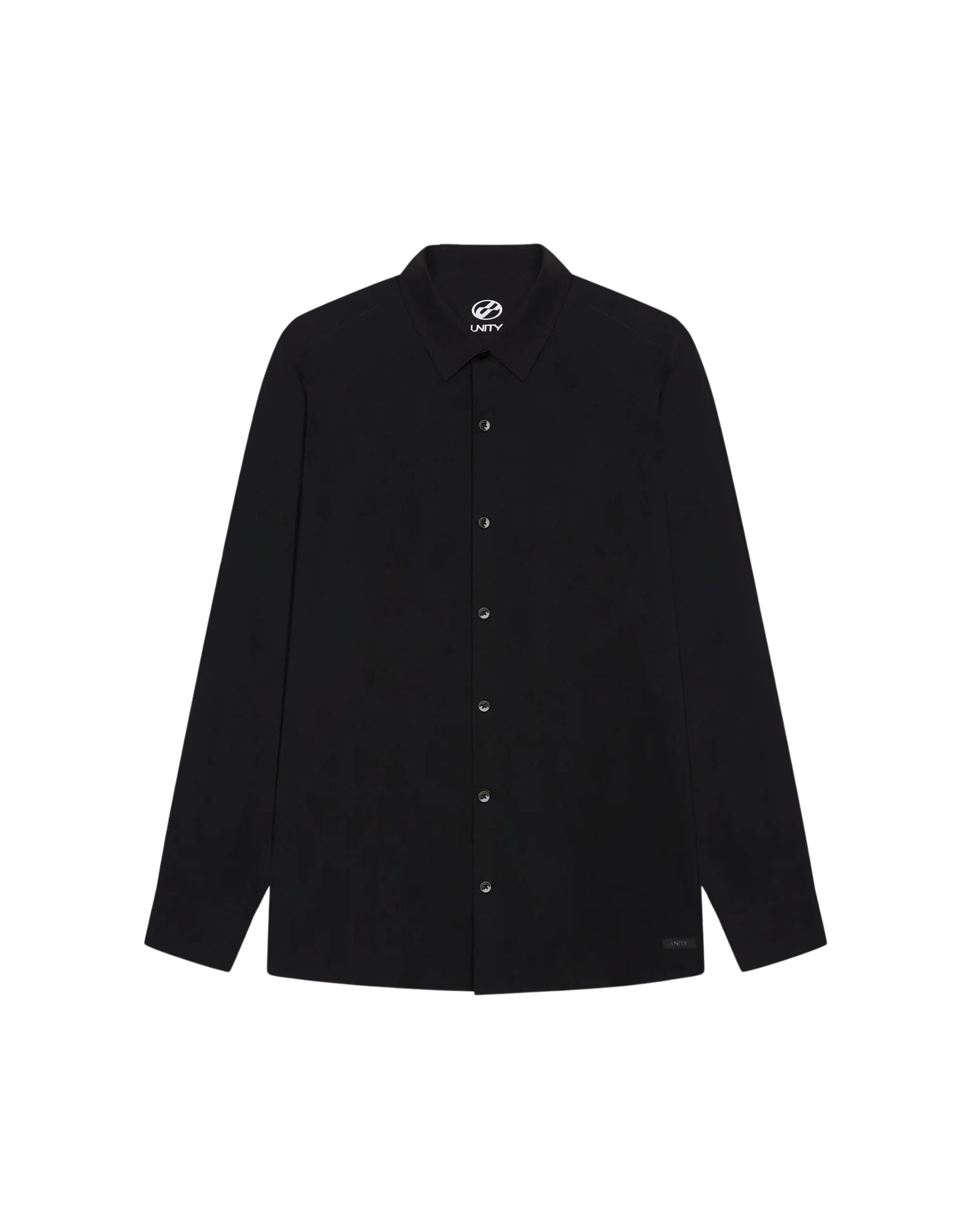 Unity Hyron NY men’s technical shirt in black ST- HYRON NY BLACK